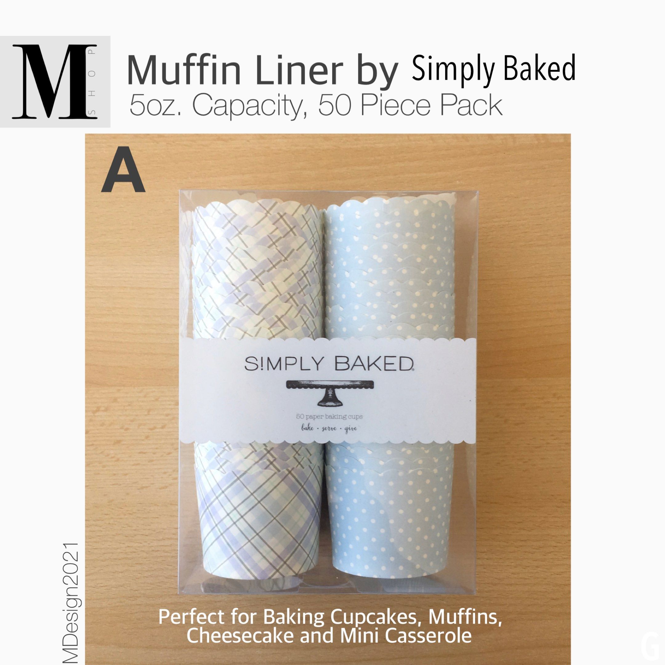 Muffin Liners 5oz 50 Piece Pack (Category: Bakeware) located in Manila. Submitted by mshopmla (Listing ID 1421156956, Image 1). Description: Muffin Liners, 50pc Pack by Simply Baked Perfect for baking cupcakes, muffins, cheesecake and mini casserole. Great for dips, snacks, nuts, sauces and party favors Product Code: MLSB-50 Price: Php 520.00 per pack #muffinliners #bakingliners #simplybaked #mshop #themfmshop.