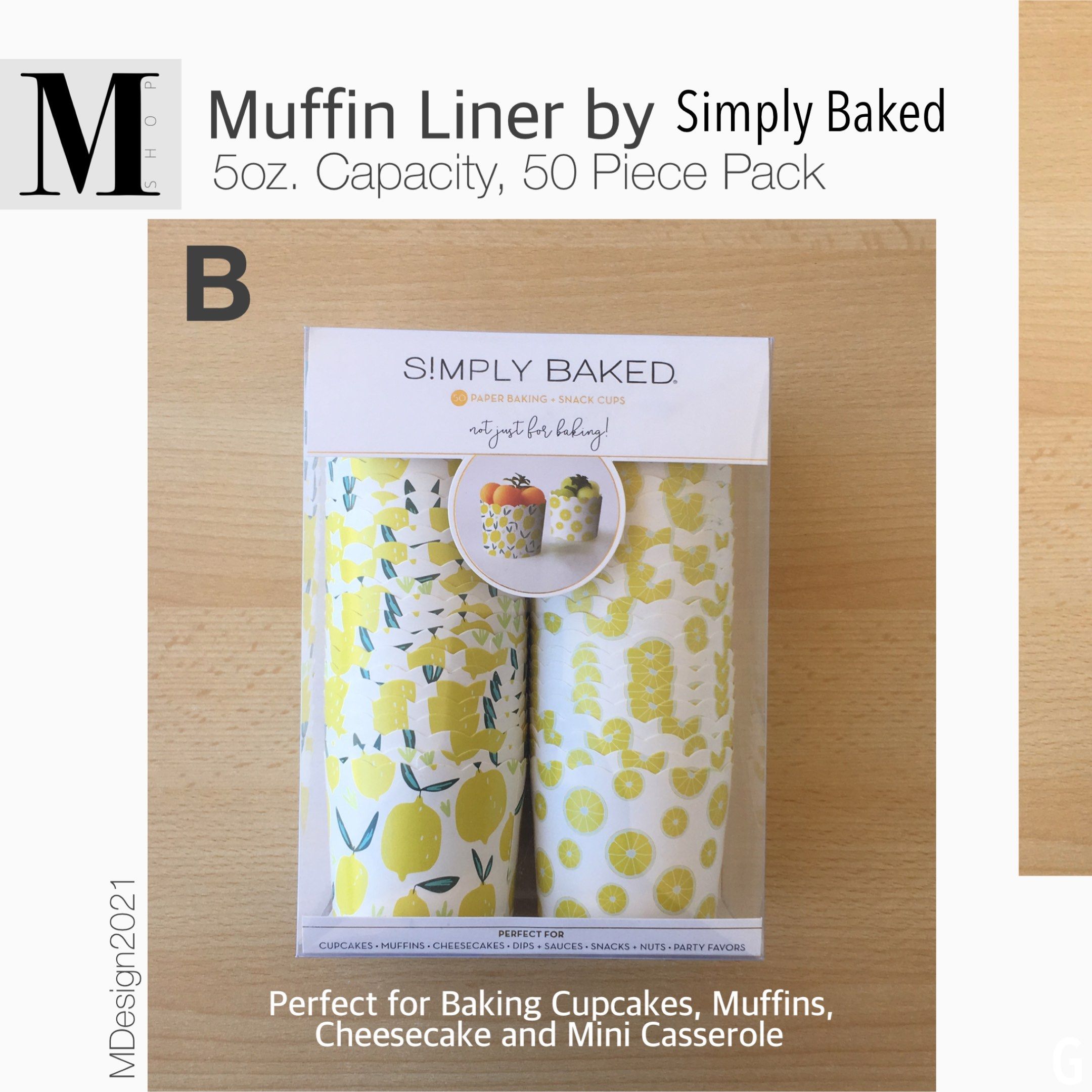Muffin Liners 5oz 50 Piece Pack (Category: Bakeware) located in Manila. Submitted by mshopmla (Listing ID 1421156956, Image 2). Description: Muffin Liners, 50pc Pack by Simply Baked Perfect for baking cupcakes, muffins, cheesecake and mini casserole. Great for dips, snacks, nuts, sauces and party favors Product Code: MLSB-50 Price: Php 520.00 per pack #muffinliners #bakingliners #simplybaked #mshop #themfmshop.