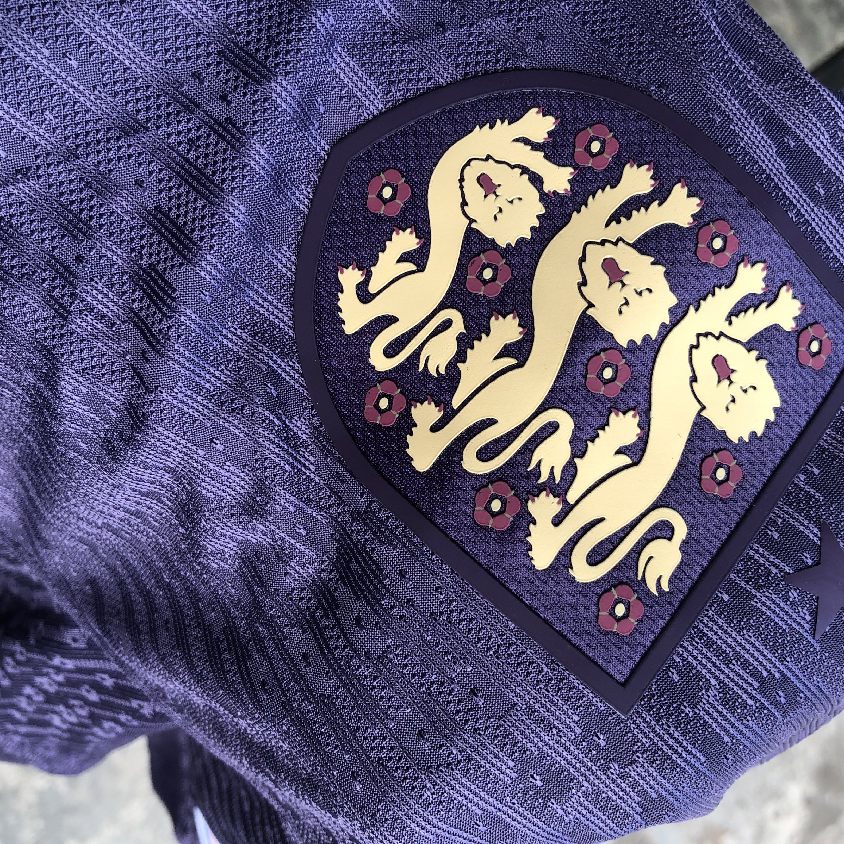 Nike england jersey euro 2024 away (Category: Activewear) located in Bagan Serai. Submitted by pat_collection (Listing ID 1421150492, Image 3). Description: Found in bundle already check replica/copyori Pit 23x30 .