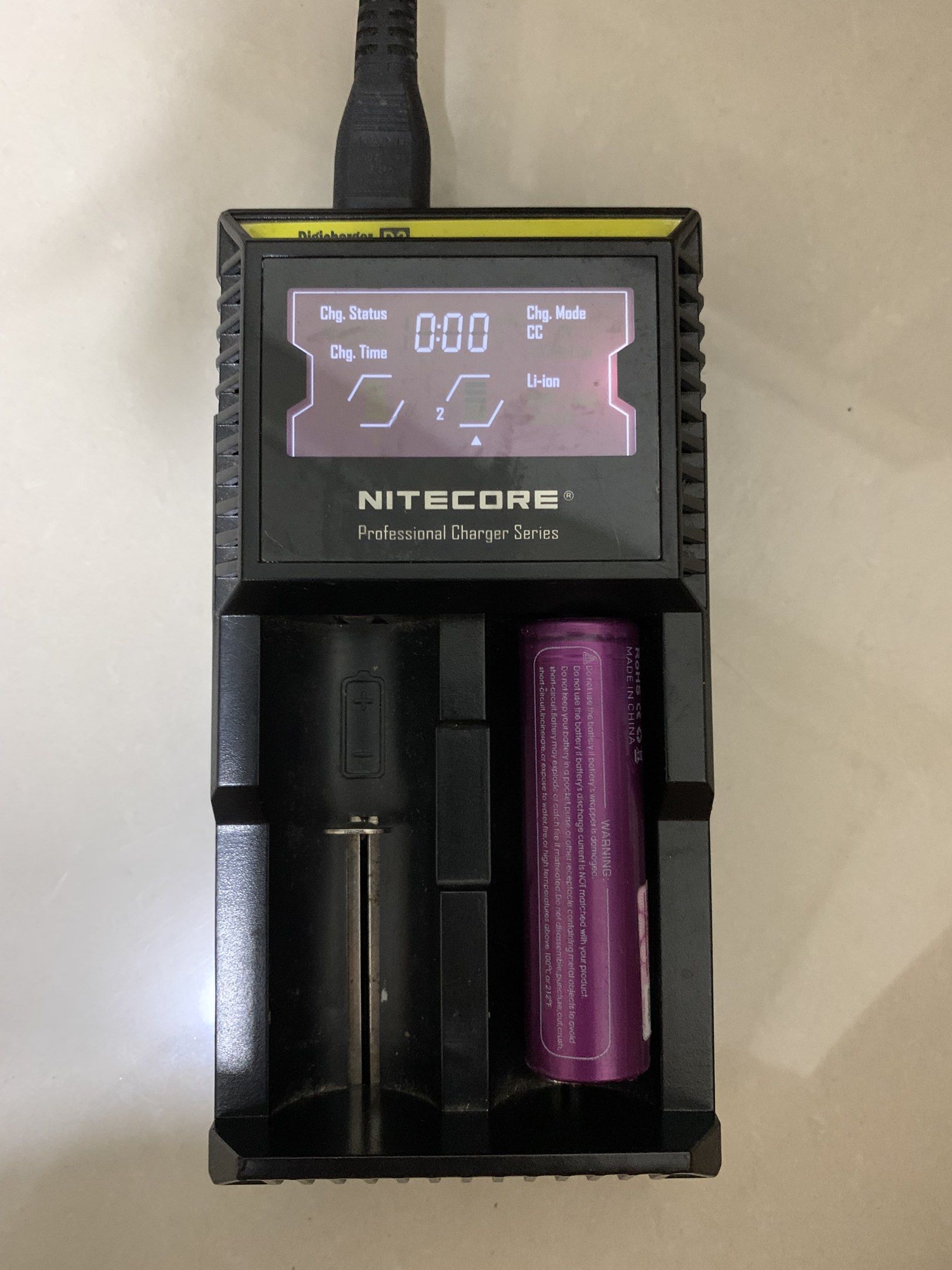 Nitecore D2 Battery Charger with free 18650 Batt (Category: Chargers & Cables) located in Pasay City. Submitted by yssvc (Listing ID 1421265741, Image 2). Description: Nitecore D2 Battery Charger LCD Display Nitecore Charger for 26650 18650 18350 16340 14500 10440 - working flawlessly - for vape users - decluttering .