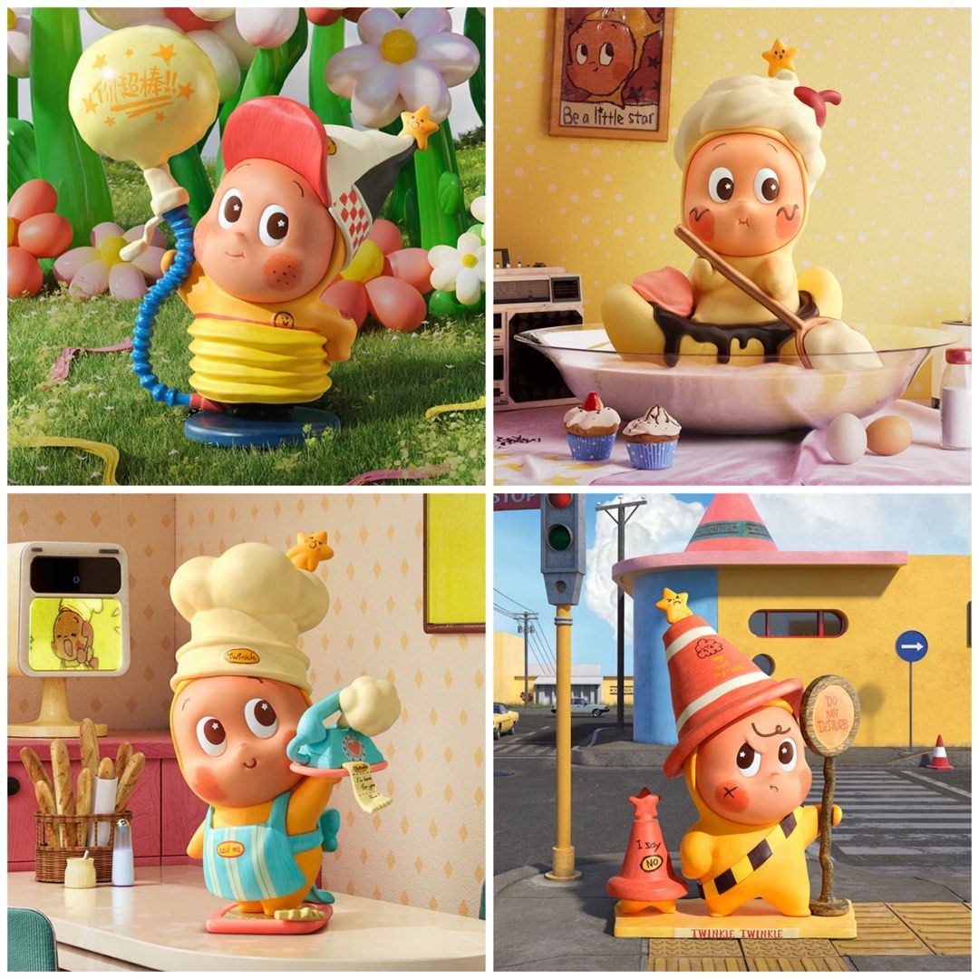not in foil POP MART Twinkle Twinkle Be a Little Star Series Figures ...