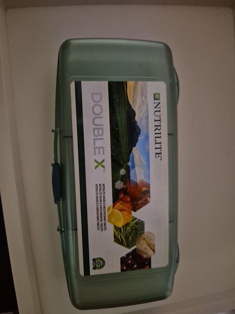Double X Nutrilite Double X Multivitamin Tablets Case, Health & Nutrition ...