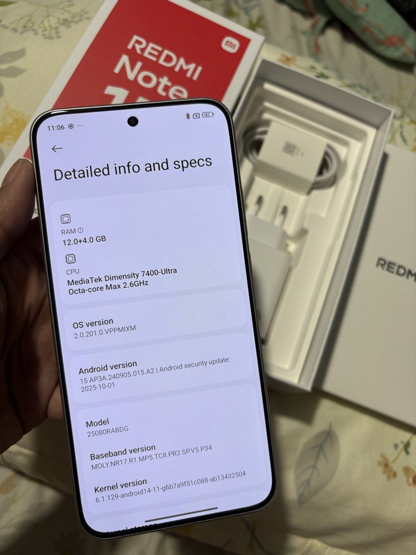 Redmi Note 15Pro 5G (Complete Package with Receipt), Mobile Phones ...