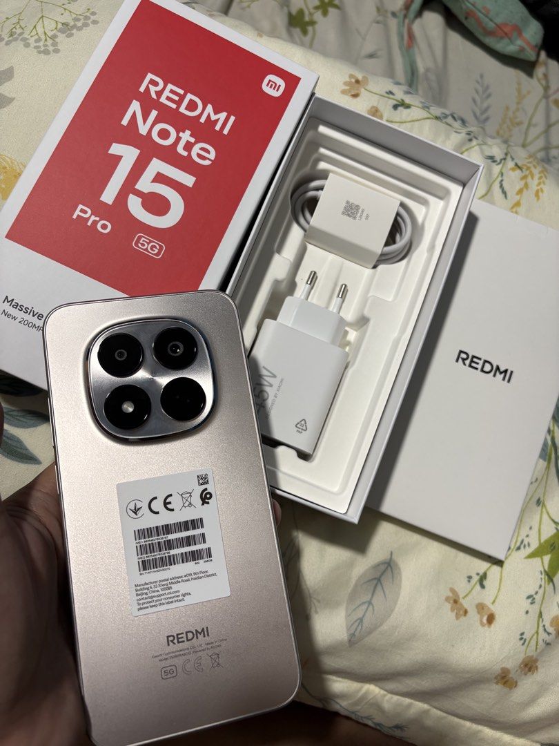 Redmi Note 15Pro 5G (Complete Package with Receipt), Mobile Phones ...