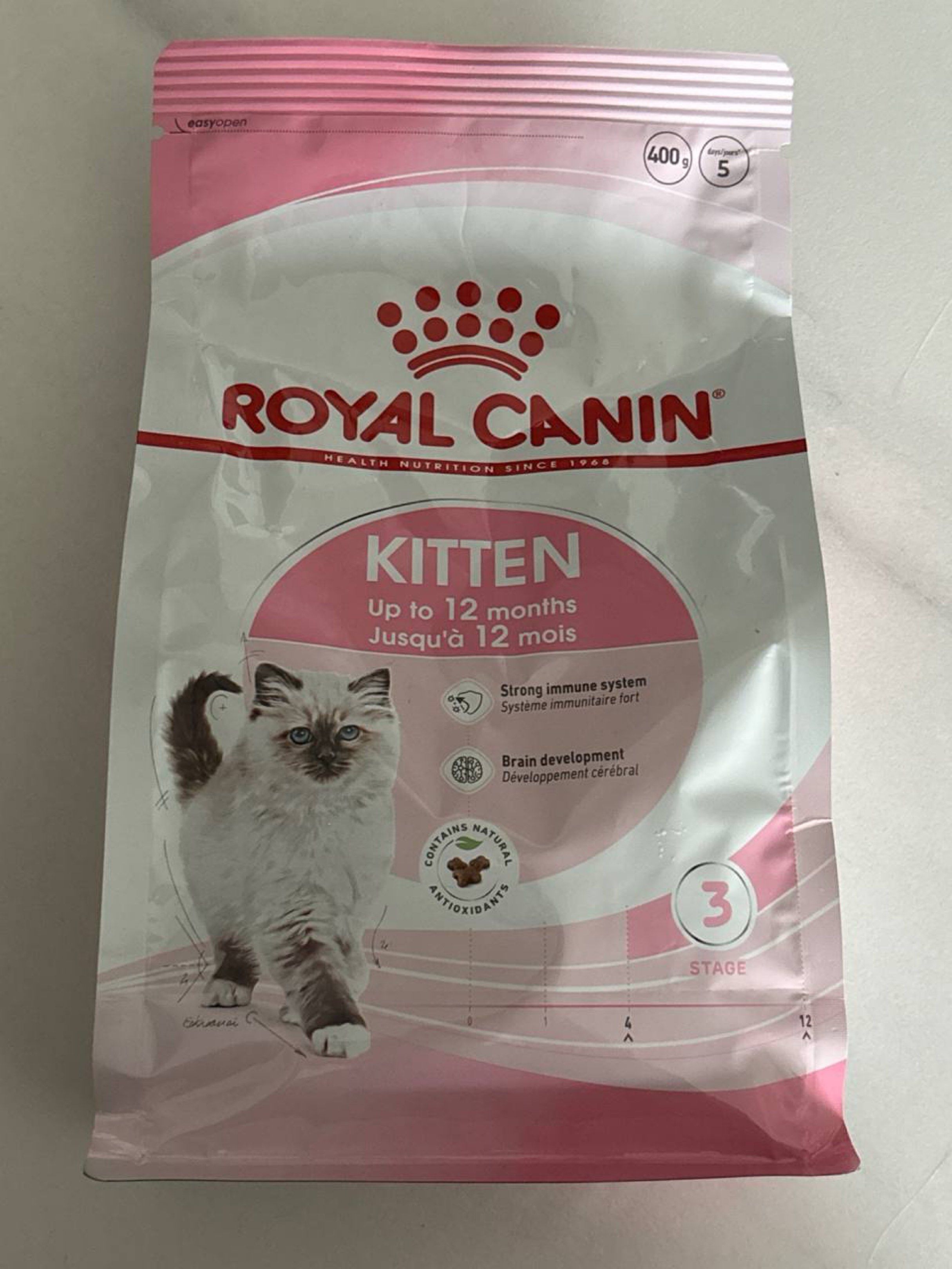 Curated visual reference: Fresh Look at Royal Canin Kitten Dry Cat Food 400G Pet Supplies Pet