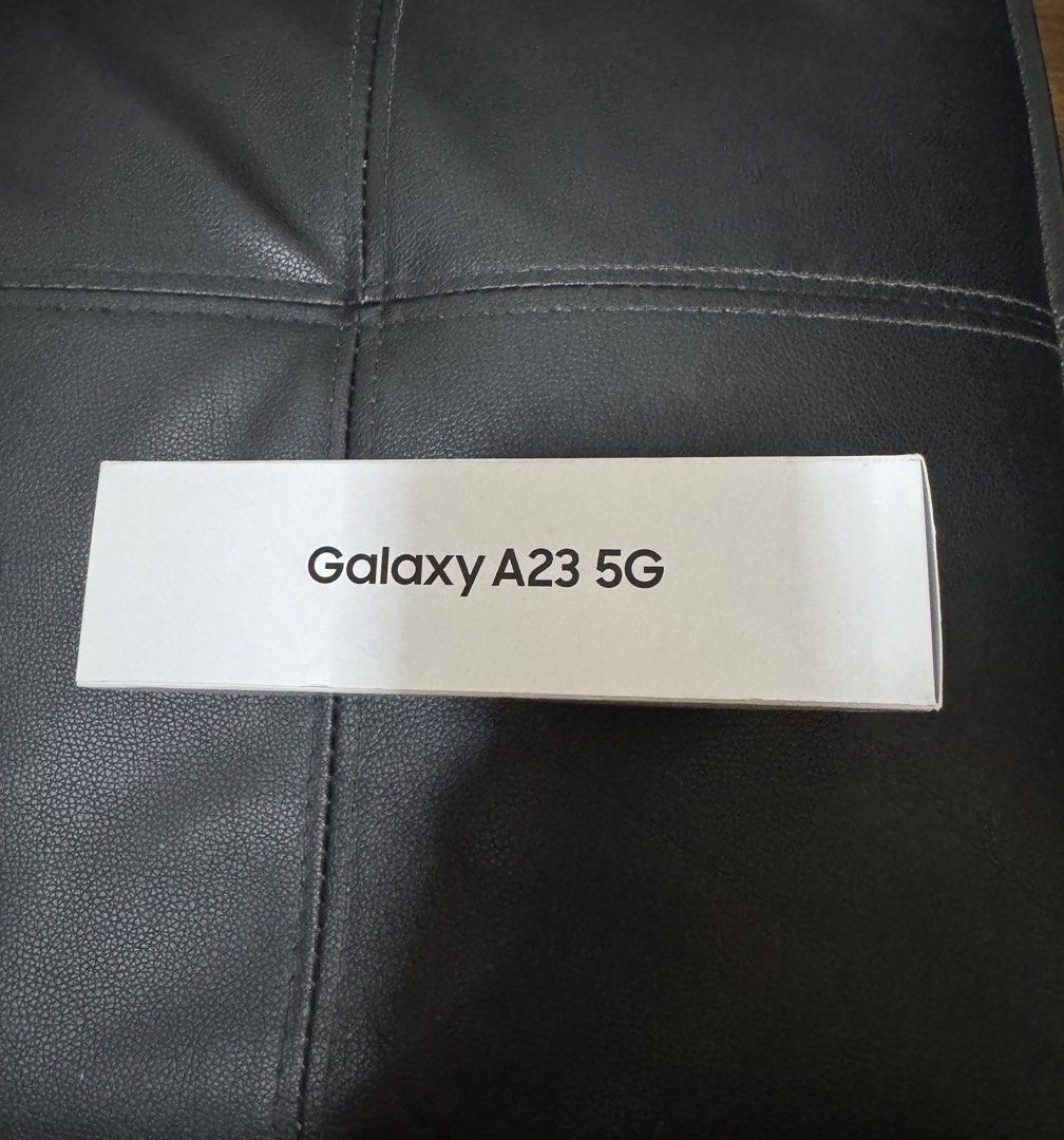 Samsung Galaxy A23 5G (Category: Samsung) located in Manila. Submitted by minatabo888 (Listing ID 1421136534, Image 3). Description: Brand new Samsung A23 5G Won from raffle RFS-Decluttering .