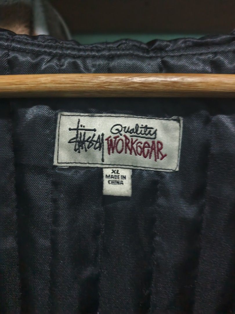 Stussy Workweak (Category: Hoodies) located in Mabalacat. Submitted by thriftThings (Listing ID 1421121034, Image 3). Description: Stussy Workwear Size: XL Excellent Condition No Issue.