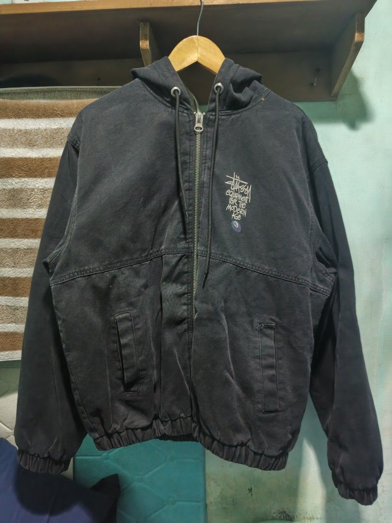 Stussy Workweak (Category: Hoodies) located in Mabalacat. Submitted by thriftThings (Listing ID 1421121034, Image 1). Description: Stussy Workwear Size: XL Excellent Condition No Issue.