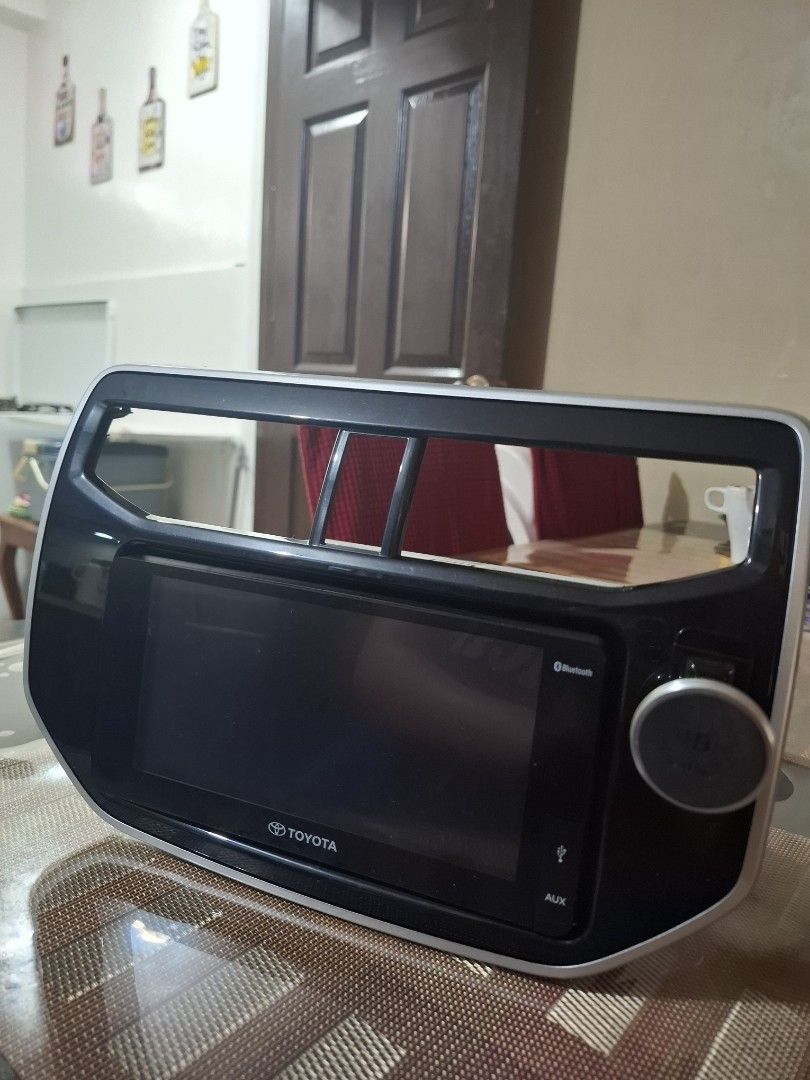 TOYOTA RUSH TOUCHSCREEN HEAD UNIT WITH PANEL (Category: Audio, Video, Alarm and other Electronic Accessories) located in Marikina City. Submitted by maderconsee (Listing ID 1421157453, Image 3). Description: RFS: upgrade Original Toyota Rush touch screen head unit with panel. Made by Panasonic REF NO.: CV-CT68A0PT MODEL NO.: 86121-YZA12 Compatible with Toyota Rush (2018-2022) and may fit other Toyota models like Vios, Avanza, Wigo and Veloz with 