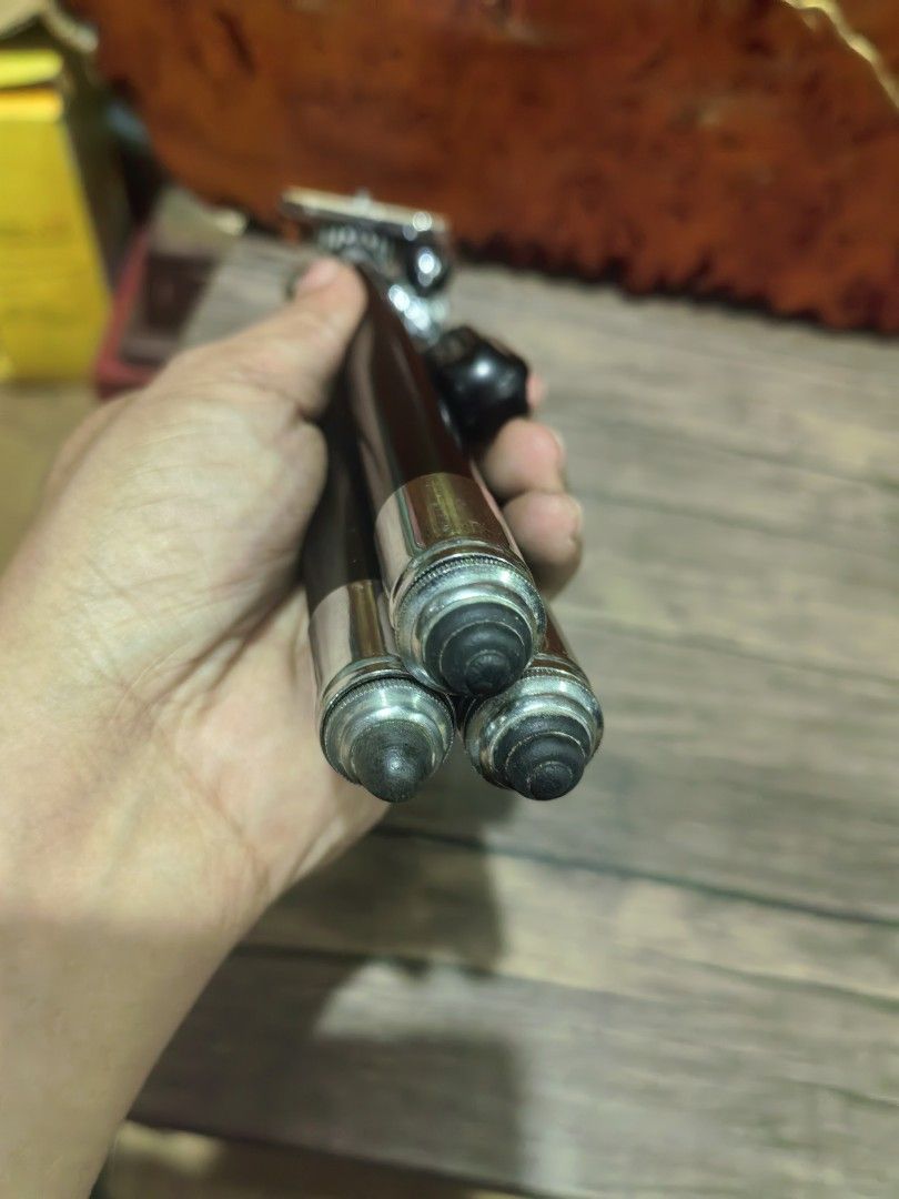 Tripod - Vintage Hansa Camera Tripod (Category: Tripods & Monopods) located in Cebu City. Submitted by dudes_villanueva (Listing ID 1421239201, Image 3). Description: Tripod - Vintage Hansa Camera Tripod. 📌It features a 3-way tilt panoramic head and adjustable, telescopic legs. 📌The tripod is made of a metallic material. 📌It is a portable, tabletop model. 📌Similar models from this era were made in Japan or Taiwan. 📌In excellent condition. No