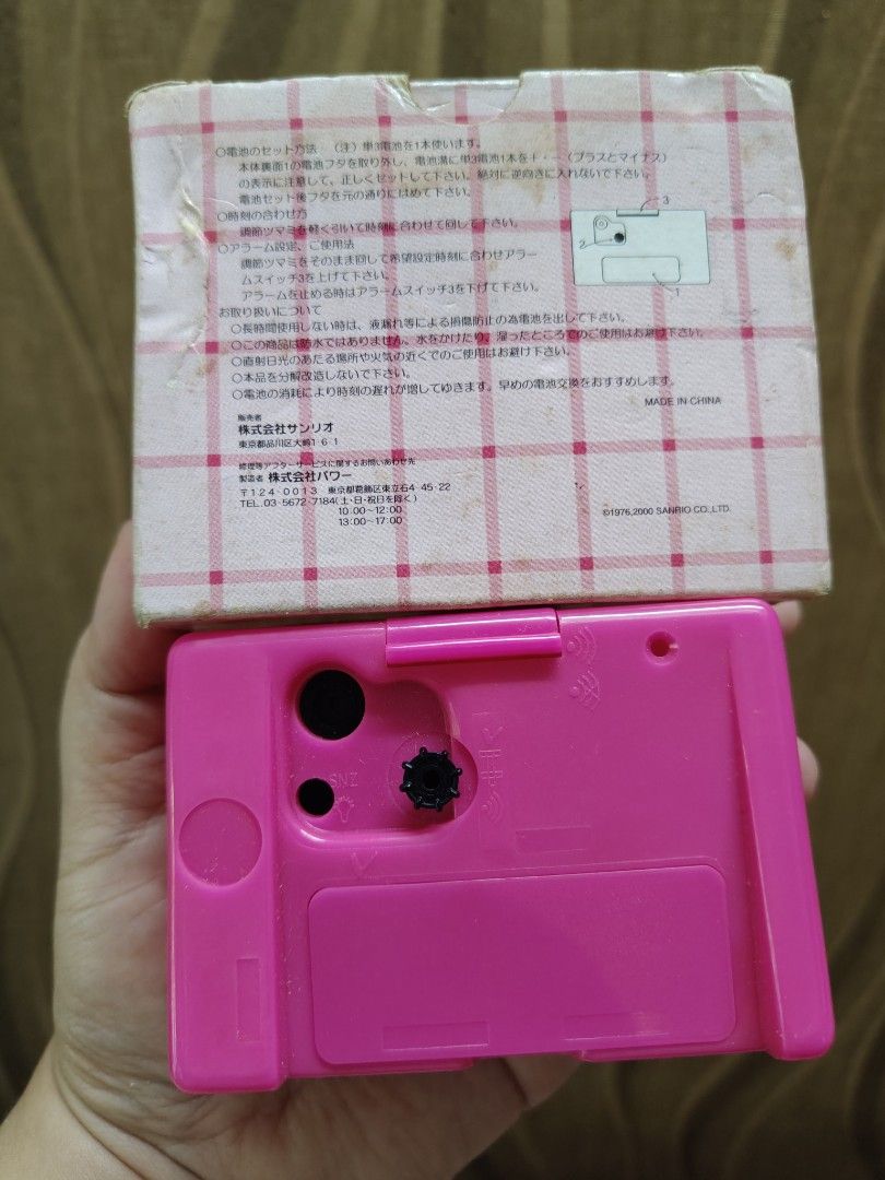 vintage Sanrio Hello Kitty Clock untested (Category: Clocks) located in Santa Rosa. Submitted by mmps249.1 (Listing ID 1421137915, Image 3). Description: untested, as is Crossposted Mine now, pay now shipping courier: JRS only Gcash payment upon order No reservations.
