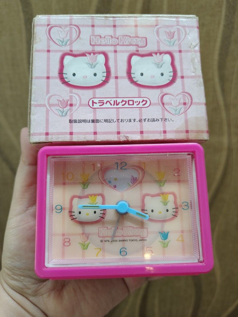 vintage Sanrio Hello Kitty Clock untested (Category: Clocks) located in Santa Rosa. Submitted by mmps249.1 (Listing ID 1421137915, Image 1). Description: untested, as is Crossposted Mine now, pay now shipping courier: JRS only Gcash payment upon order No reservations.