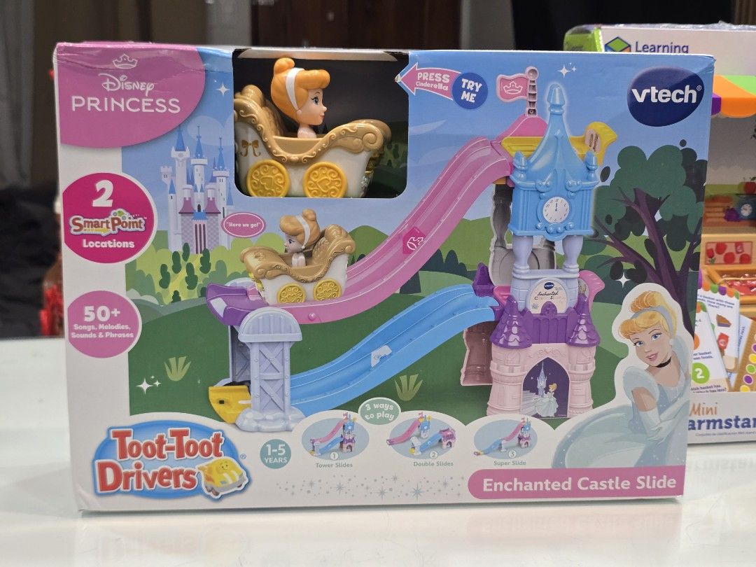 VTech Toot-Toot Drivers Enchanted Castle Slide (Category: Kids Toys) located in Imus. Submitted by chie0308 (Listing ID 1421273474, Image 1). Description: Brandnew Pm for the video Imus cavite location.