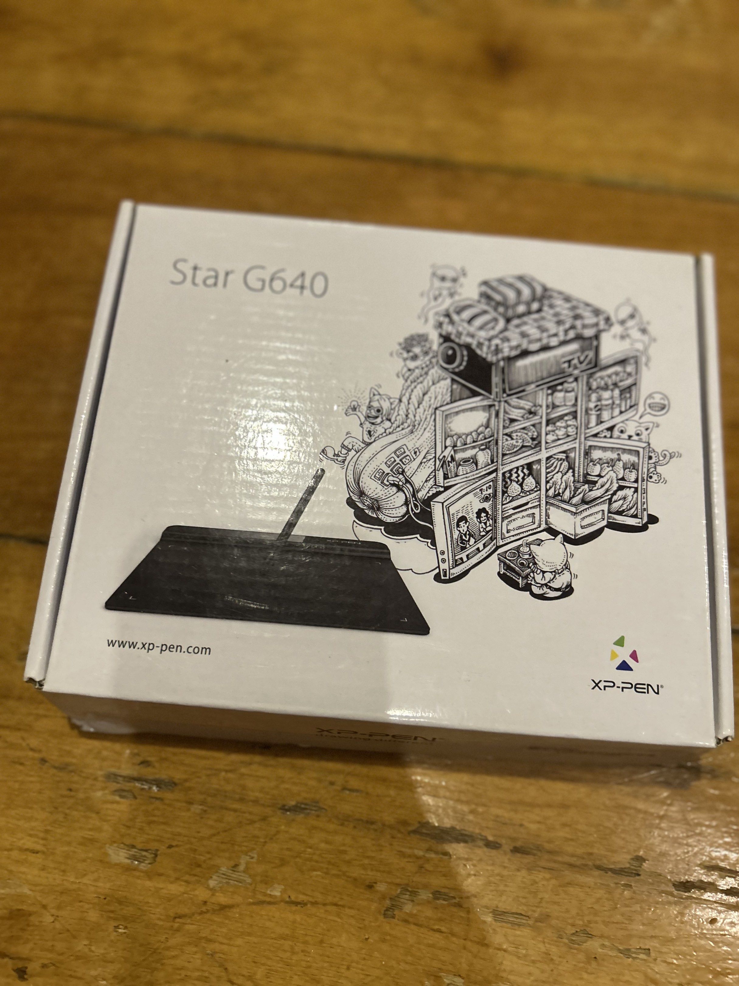 XP-Pen Star G640 (Digital Drawing Tablet) (Category: Mouse & Mousepads) located in Quezon City. Submitted by clearshelf (Listing ID 1421186221, Image 1). Description: XP-Pen Star G640 Drawing Tablet – Complete with Box Compact digital tablet perfect for drawing, photo editing, OSU! gaming, online teaching, and note-taking. ✔ Slim & lightweight ✔ With stylus (battery-free) ✔ Good for beginners and digital hobbyists .