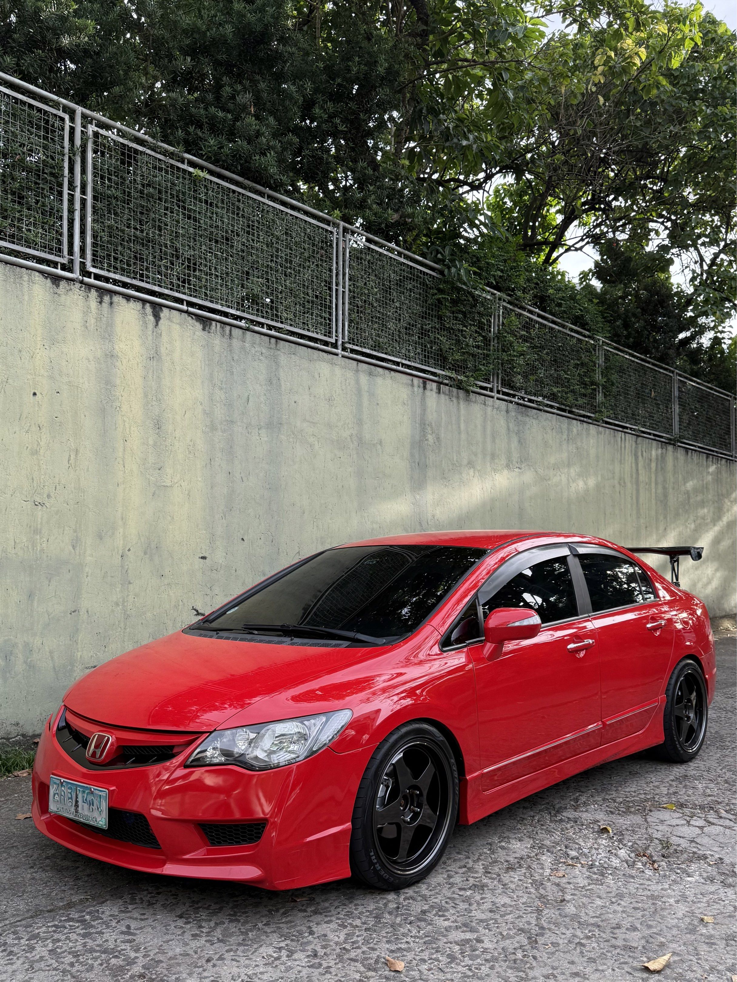 2008 Honda Civic FD 2.0S K20 (Category: Mags and Tires) located in Quezon City. Submitted by declutterwithmeee02 (Listing ID 1377046881, Image 1). Description: 2008 Honda Civic FD 2.0S 2.0 K20 K series Engine 110K Original Milage Automatic Transmission w/Paddle Shifters Vehicle Stability Assist (VSA) 4 Ending (Tuesday Coding) Registered 2026 Modifications (know the value first before inquiring): New Cromax Paint Custom Red Hippo Techmat Matting P