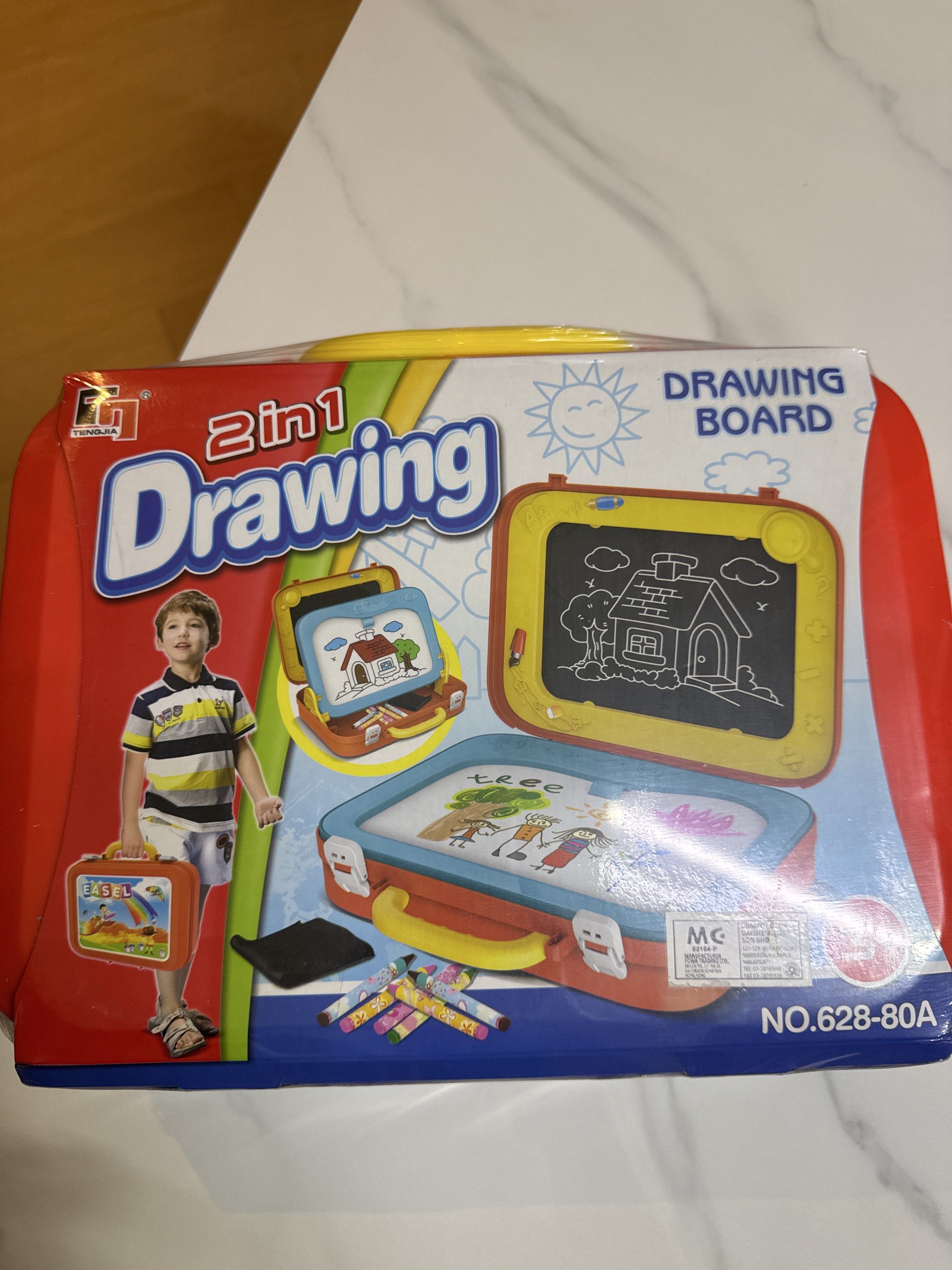 2-in-1 Drawing Board for Kids, Hobbies & Toys, Toys & Games on Carousell