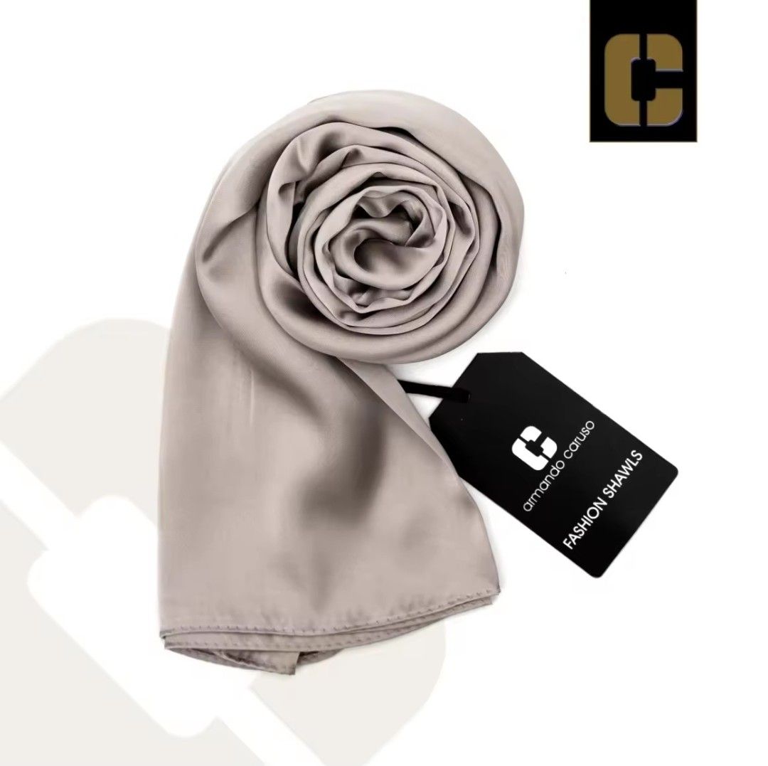 Armando Caruso - Satin Shawl in BLACK (Category: Scarves) located in Pasay City. Submitted by declutter_j (Listing ID 1421424321, Image 1). Description: Satin Shawl Color: Black Brand: Armando Caruso Bought at SM Store, used once only.