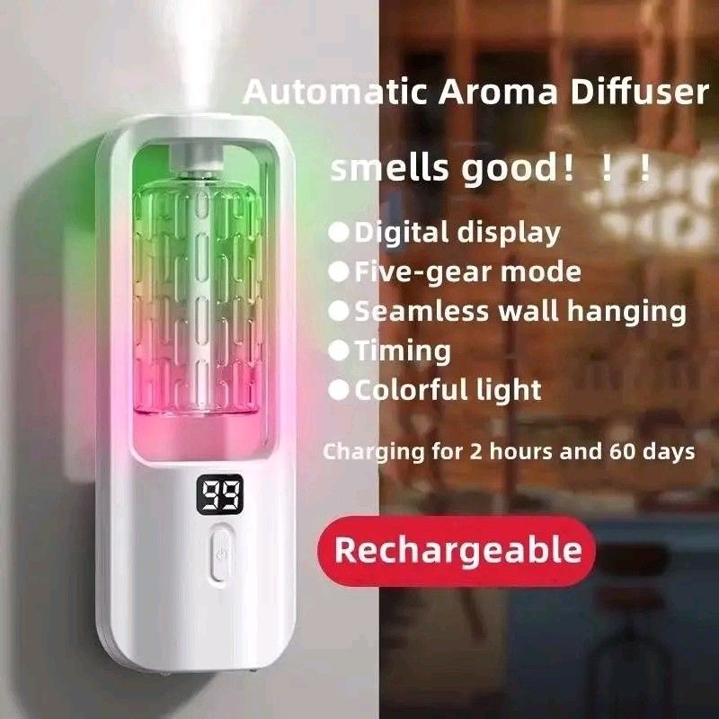 Automatic Aroma Diffuser with Digital Display (Category: Air Purifiers & Dehumidifiers) located in Quezon City. Submitted by anghies_shop (Listing ID 1421327952, Image 1). Description: AROMA DIFFUSER✅️ BUY 1 TAKE 1 (2-SET) LIMITED STOCK ONLY.