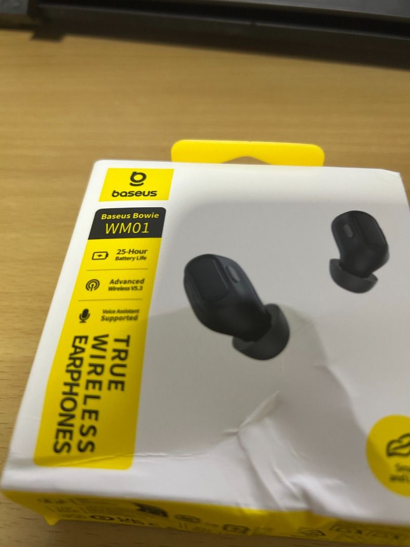 Black Baseus Bowie Ear bud65561389078915110