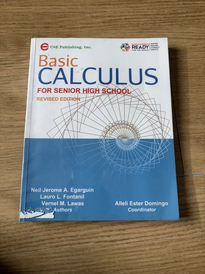 Basic Calculus for Senior High School, Hobbies & Toys, Books ...