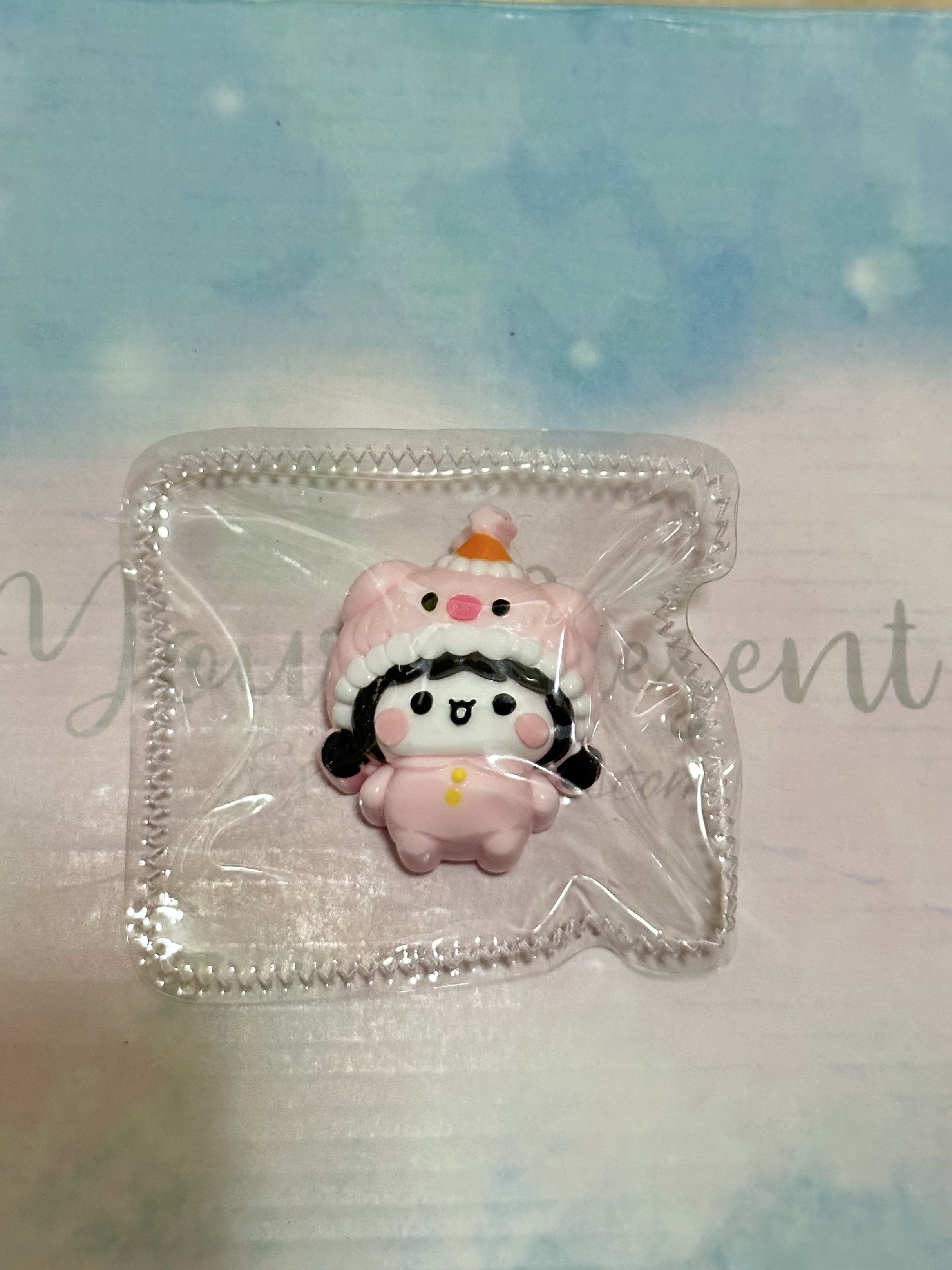 Bubu taba squishy (Category: Plushies & Soft Toys) located in Singapore. Submitted by berry.queen8 (Listing ID 1421352039, Image 1). Description: bubu dressed as a girl in zhu pajamas so cutee Tracked mailing +$3 .