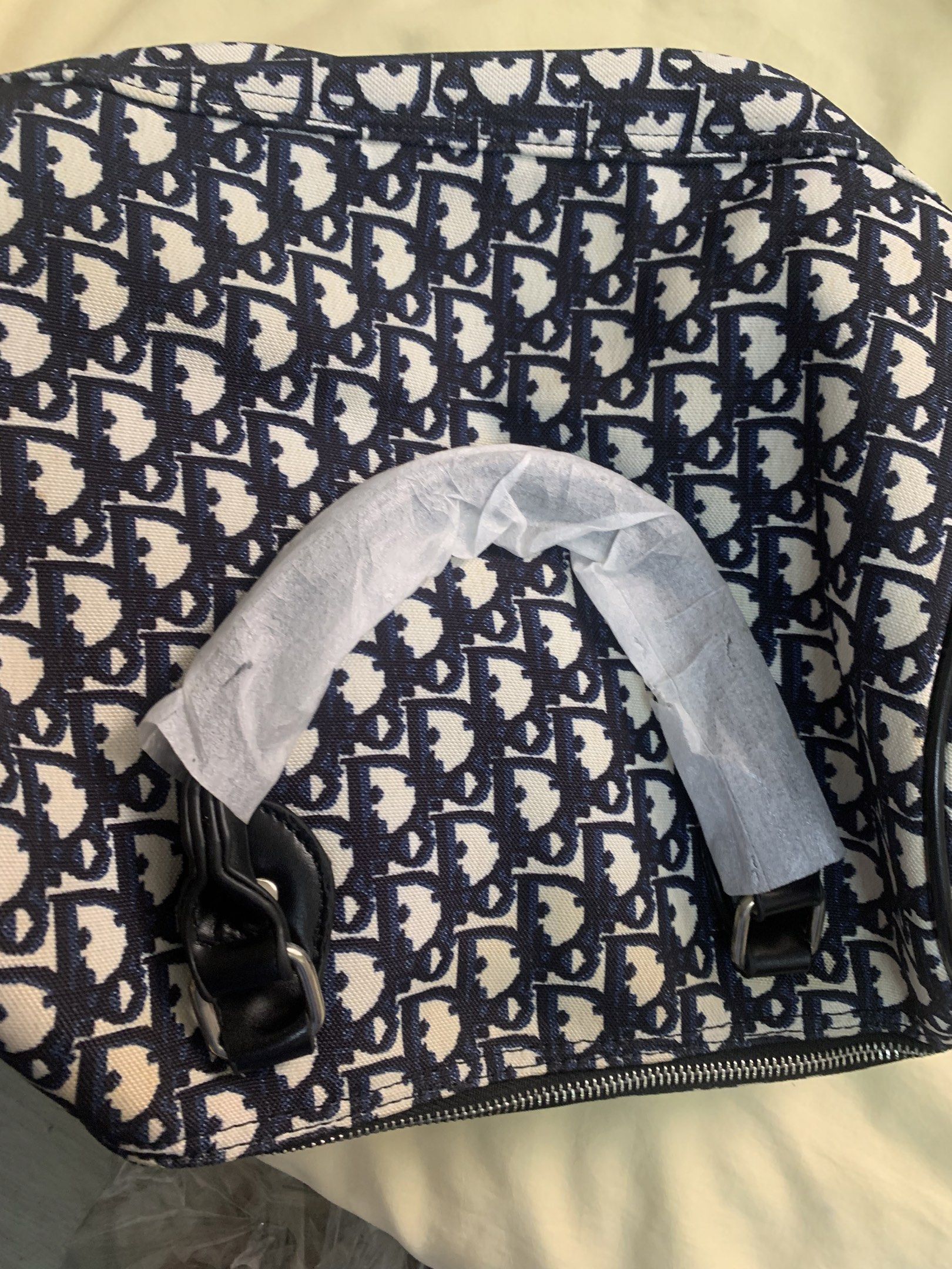 Christian Dior Boston Bag with Strap (Category: Luxury Bags & Wallets) located in Manila. Submitted by leigh_dior (Listing ID 1421350775, Image 3). Description: .