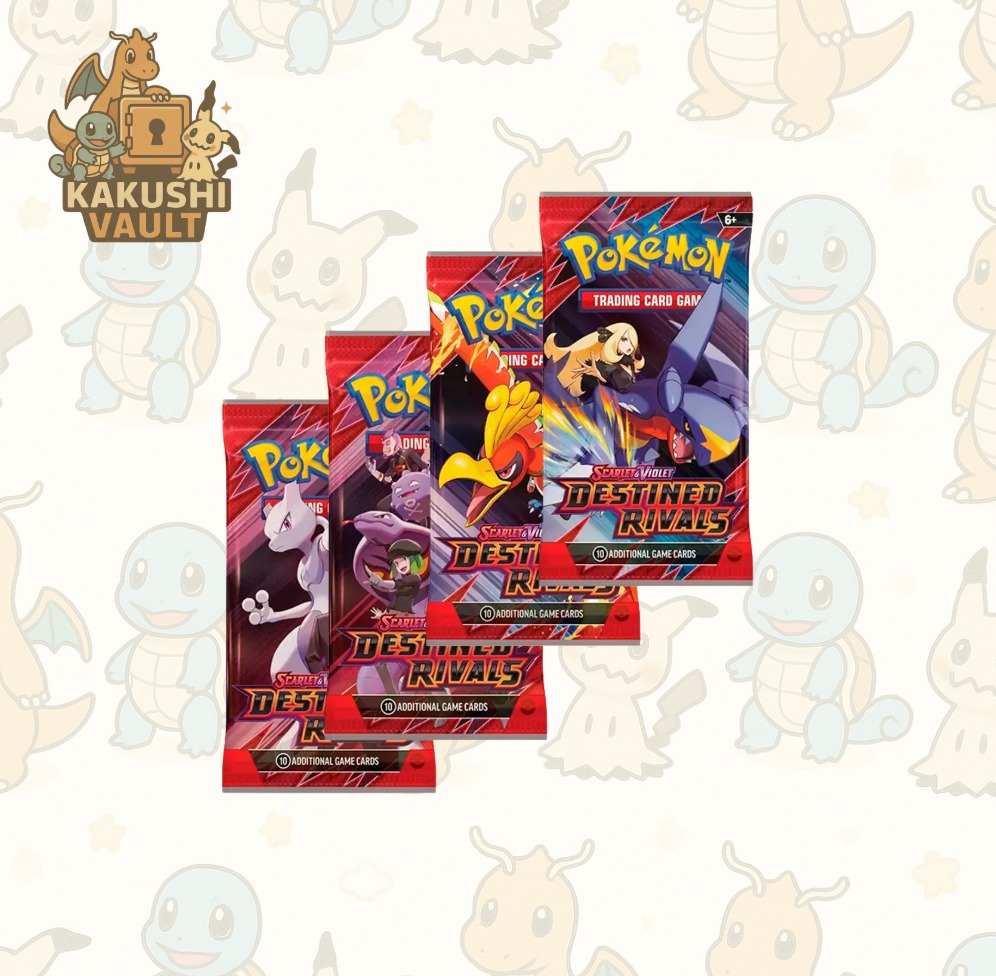 Destined Rivals Booster Packs Pokemon English DRI Team rocket, Hobbies ...