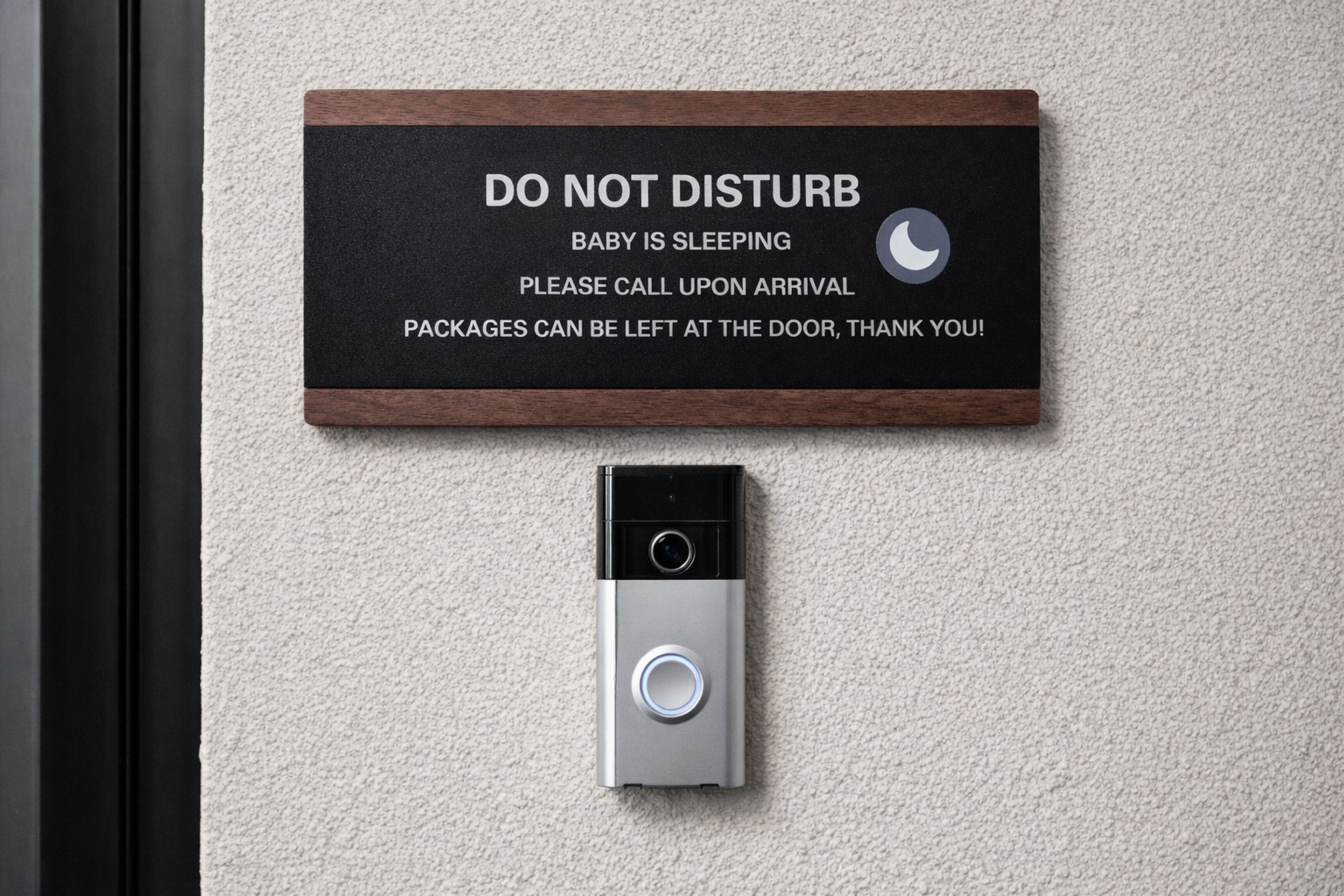 Do Not Disturb Baby Sleeping Door Sign, Furniture & Home Living, Home ...