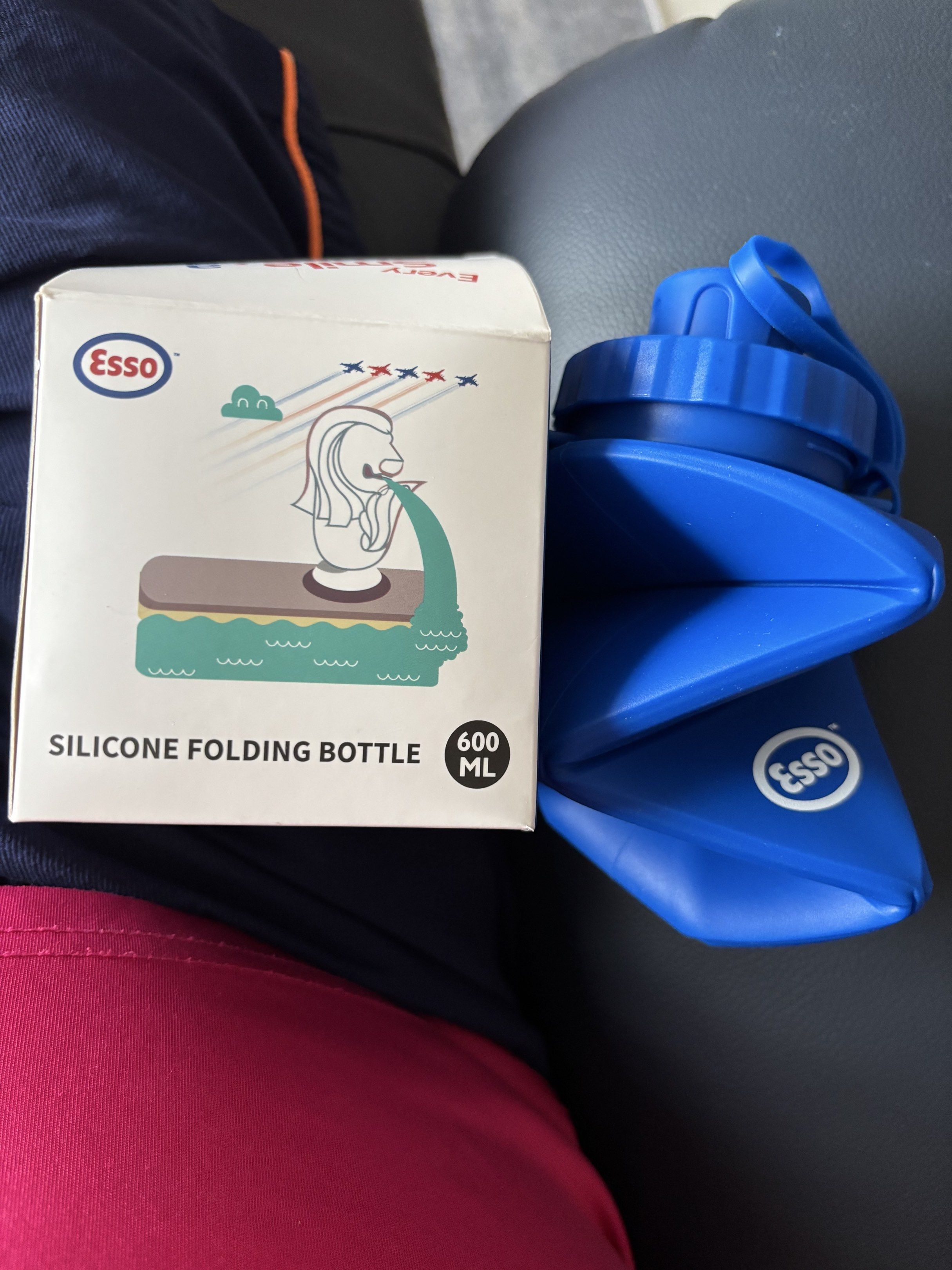 Esso Silicone Folding Bottle - 600ml466272123859118081