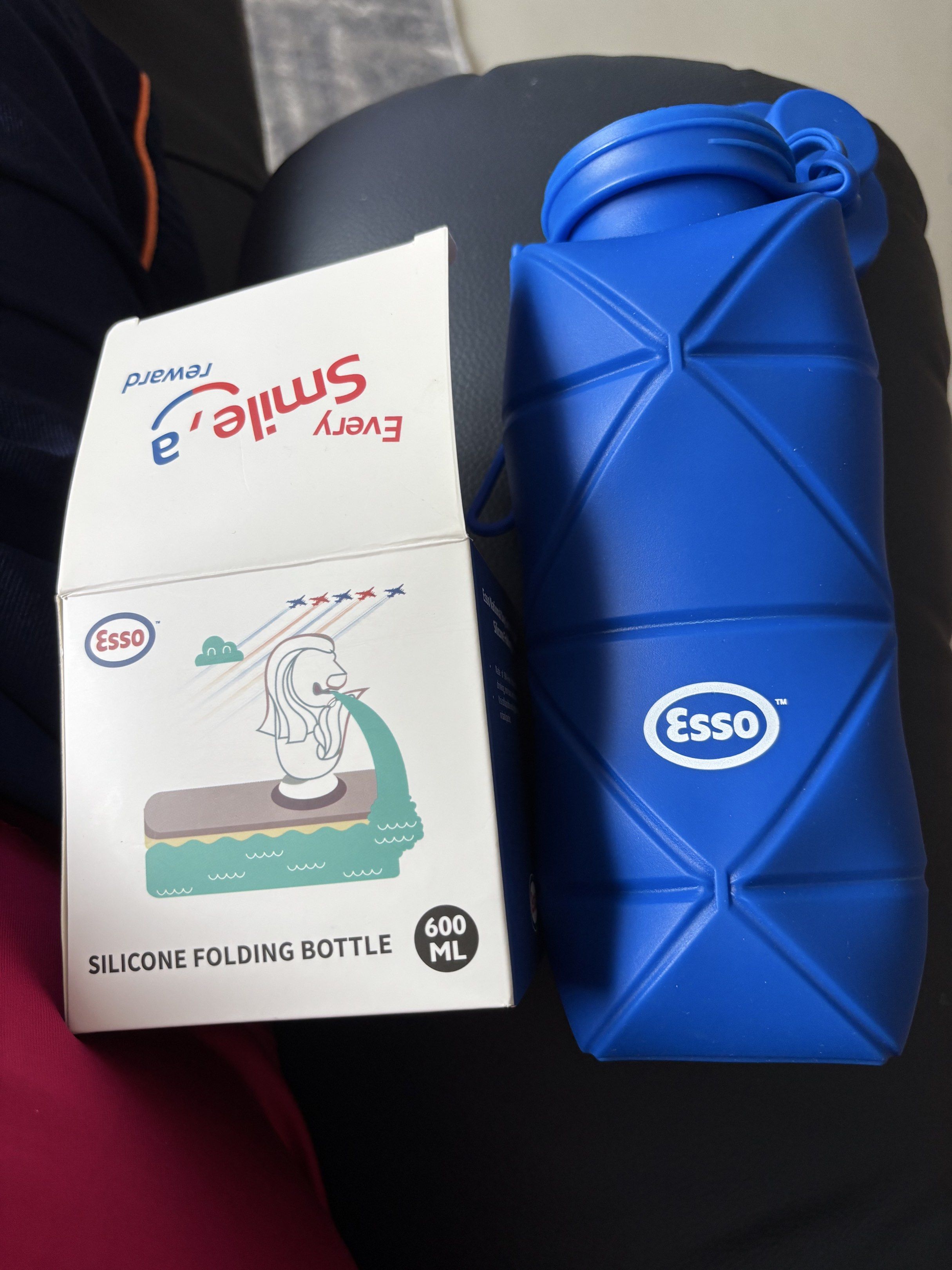 Esso Silicone Folding Bottle - 600ml466272123859118080