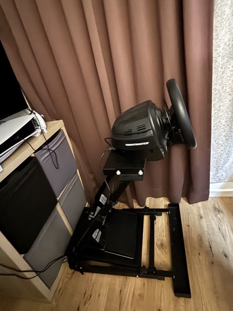 Foldable SimRacing Rig with Shifter plate, Video Gaming, Gaming ...