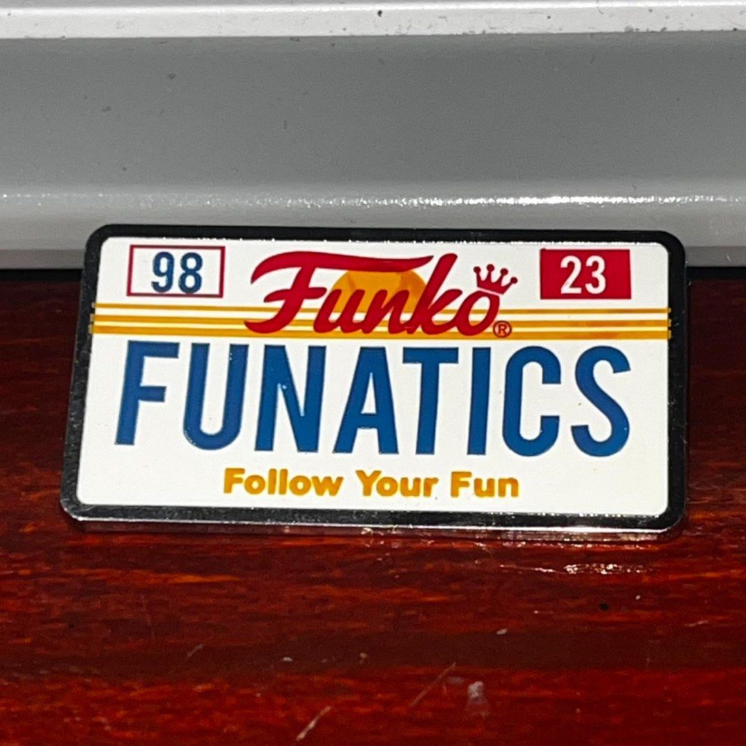 Funko Funatics Pin (Category: Designer & Blind Box Toys) located in Del Monte. Submitted by collectandsell_ph (Listing ID 1421340705, Image 1). Description: - Funko Funatics Pin - Collectible item - Features a unique design - Ideal for Funko fans and pin collectors.