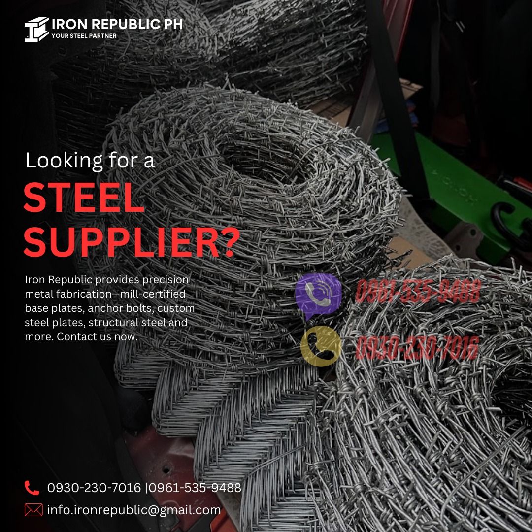 GI Barbed Wire 2.7mm x 150mtrs | GI Steel Matting | Welded Wire Mesh ...