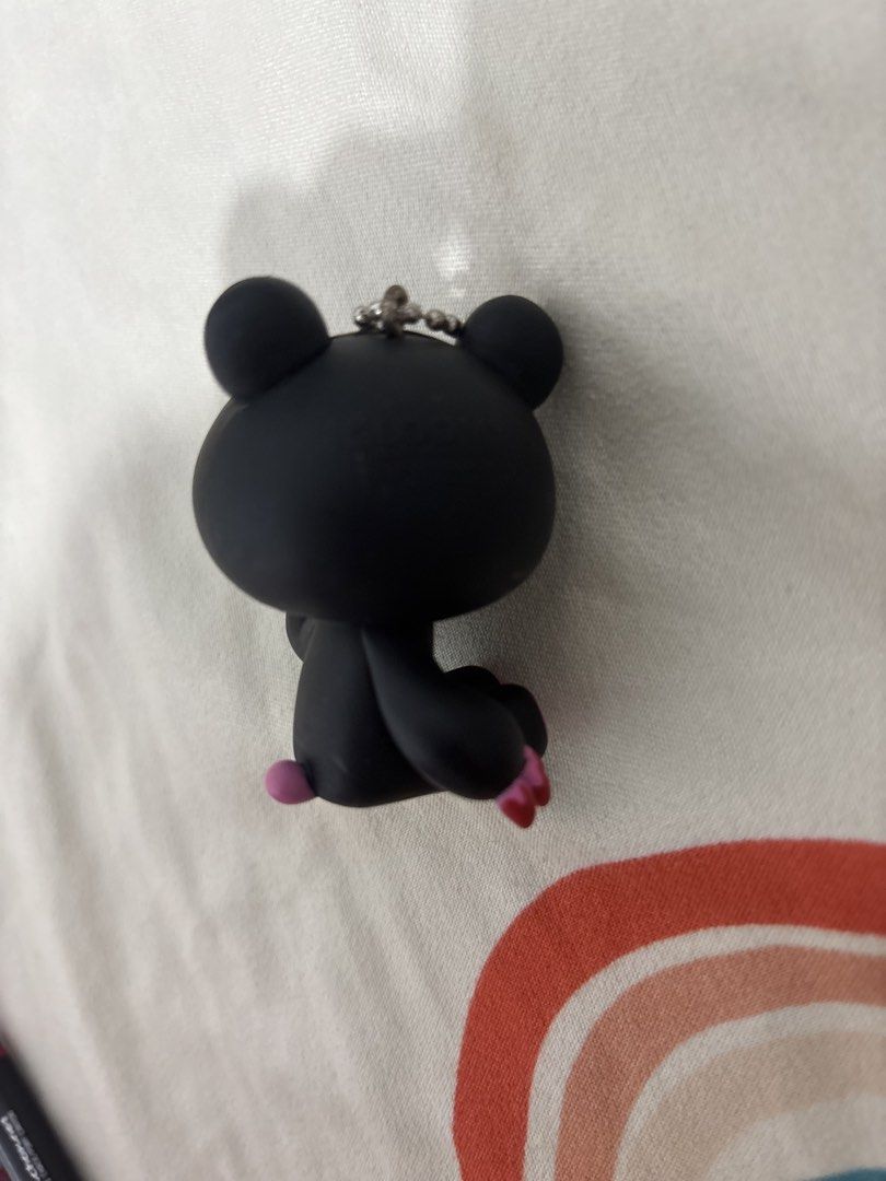 Gloomy Bear Black Pink keychain (Category: Character Goods) located in Cavite. Submitted by nekolla22 (Listing ID 1421407512, Image 3). Description: - Gloomy Bear keychain - Comes with a chain for attaching to keys or a bags - A cute and unique accessory.
