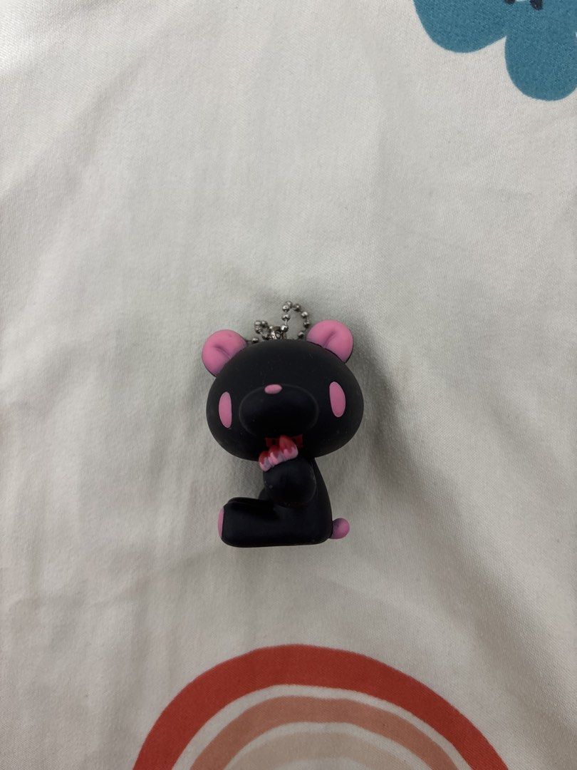 Gloomy Bear Black Pink keychain (Category: Character Goods) located in Cavite. Submitted by nekolla22 (Listing ID 1421407512, Image 2). Description: - Gloomy Bear keychain - Comes with a chain for attaching to keys or a bags - A cute and unique accessory.
