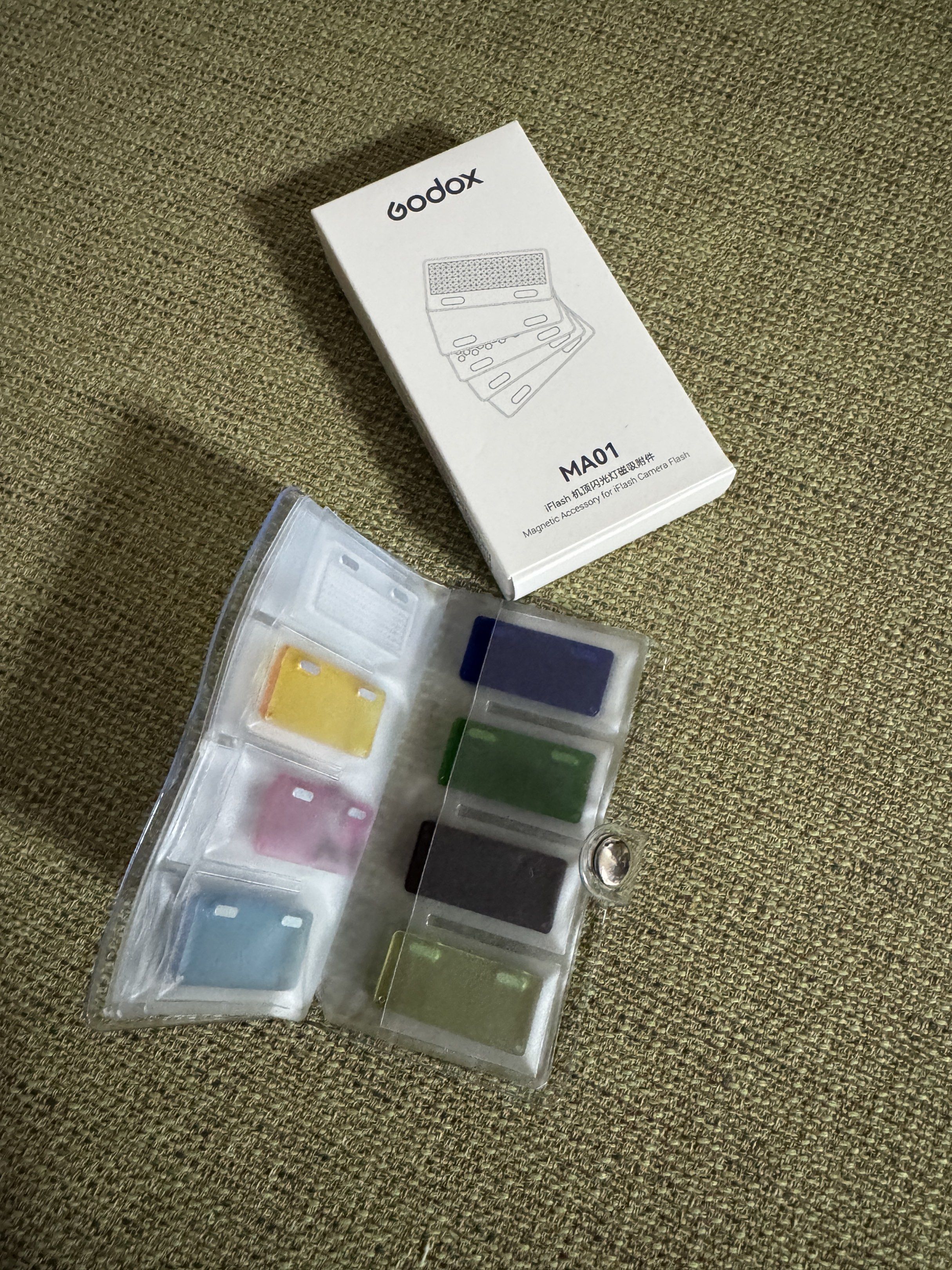Godox MA01 iFlash On-Camera Flash Light Accessory Filter diffuser (Category: Cameras) located in Quezon City. Submitted by thingsforless (Listing ID 1421311991, Image 1). Description: .