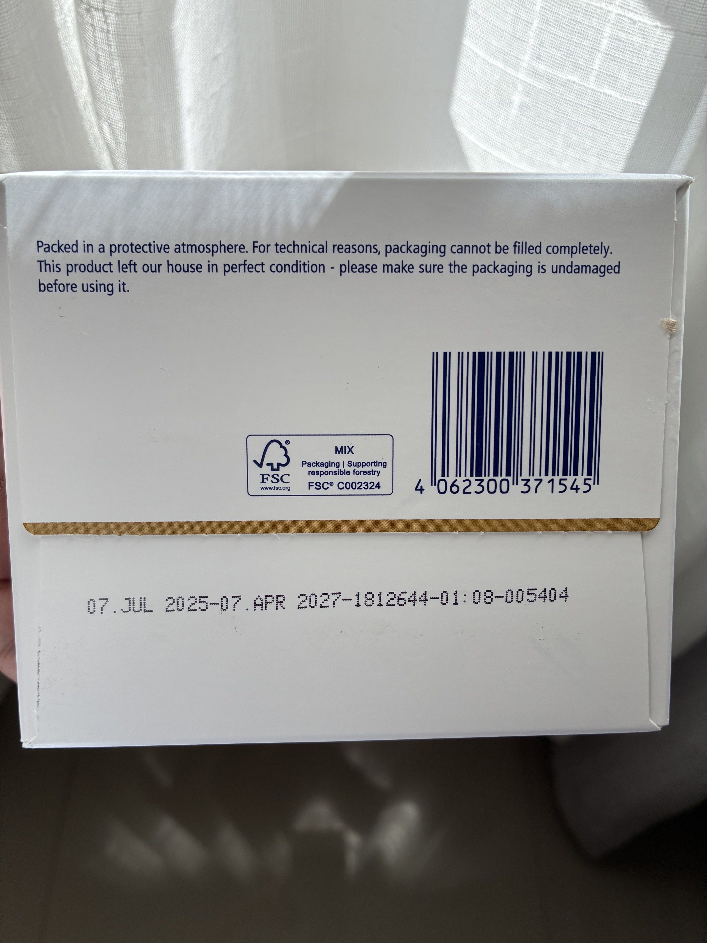 HiPP Organic CS Formula 0-12 Months (Category: Breastfeeding & Bottle Feeding) located in Paranaque City. Submitted by mamamimomu (Listing ID 1421370403, Image 2). Description: Hipp Organic CS 0-12 months Open box, 1 unopened pack of 400g RFS: Baby has CMPA Expiry: 2027.