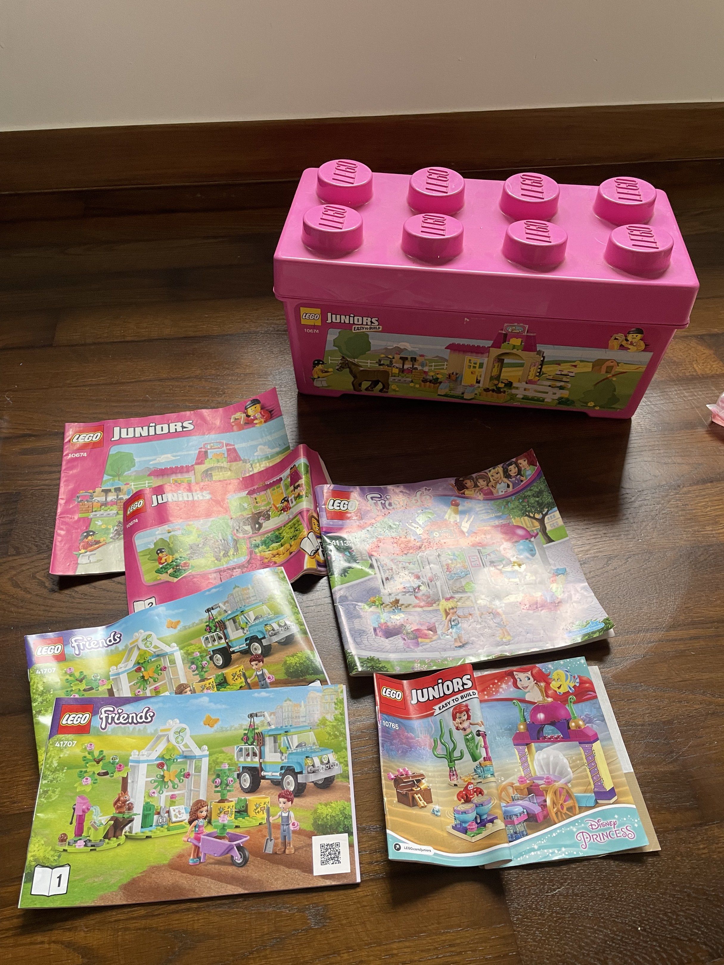 LEGO in a box with different sets, Hobbies & Toys, Toys & Games on ...