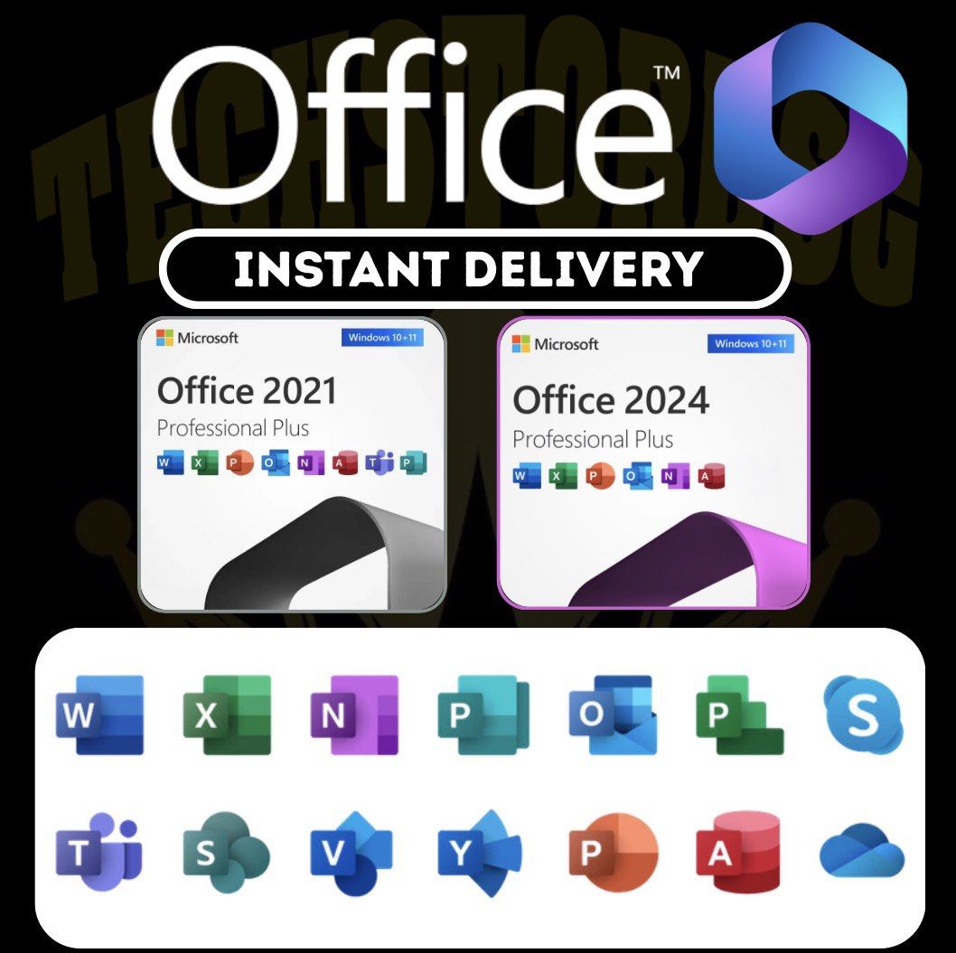 Microsoft Office 2024 / 2021 Professional Plus | Office Home & Business ...