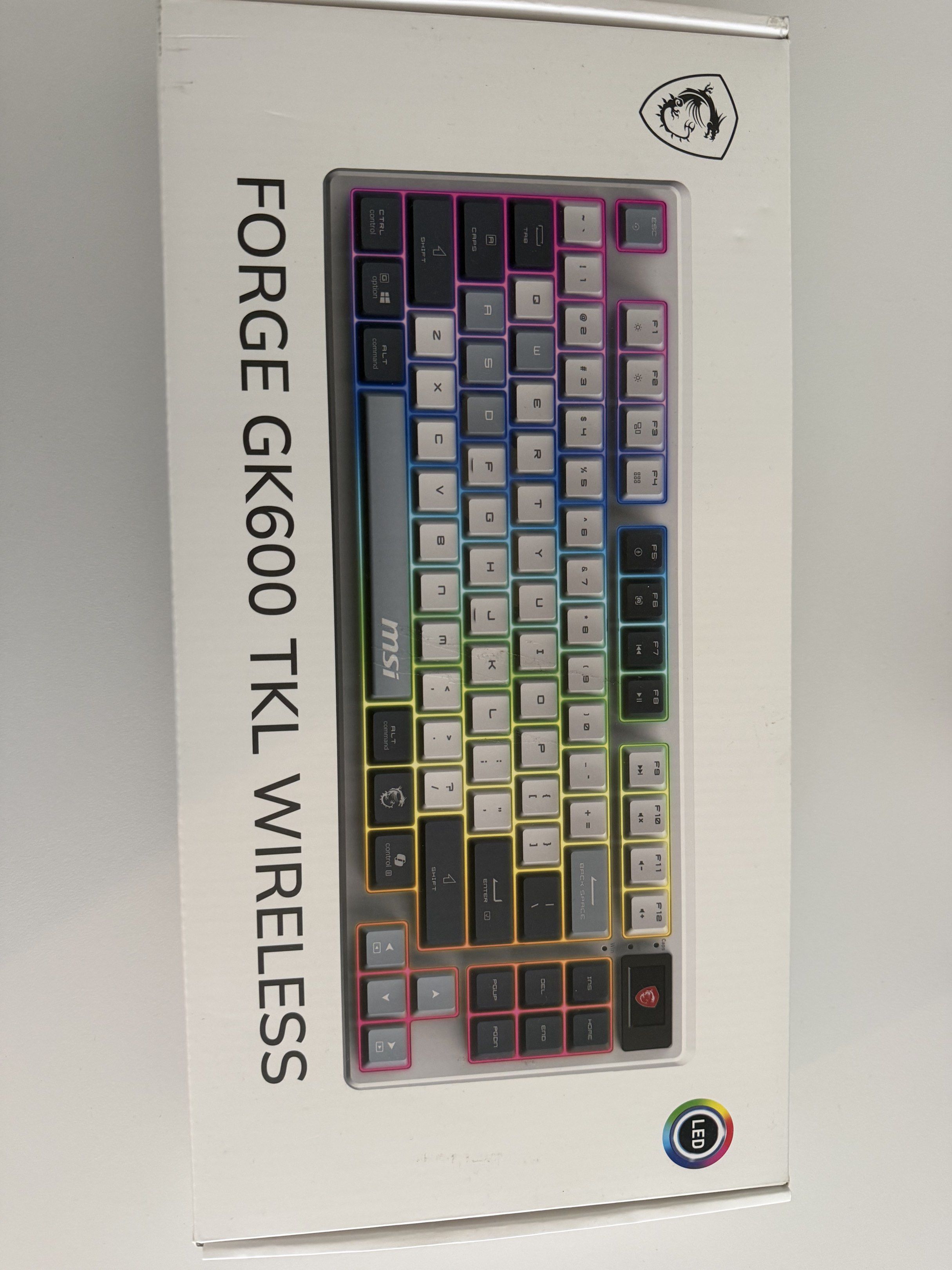 MSI Forge GK600 TKL Wireless Keyboard441191592006133761