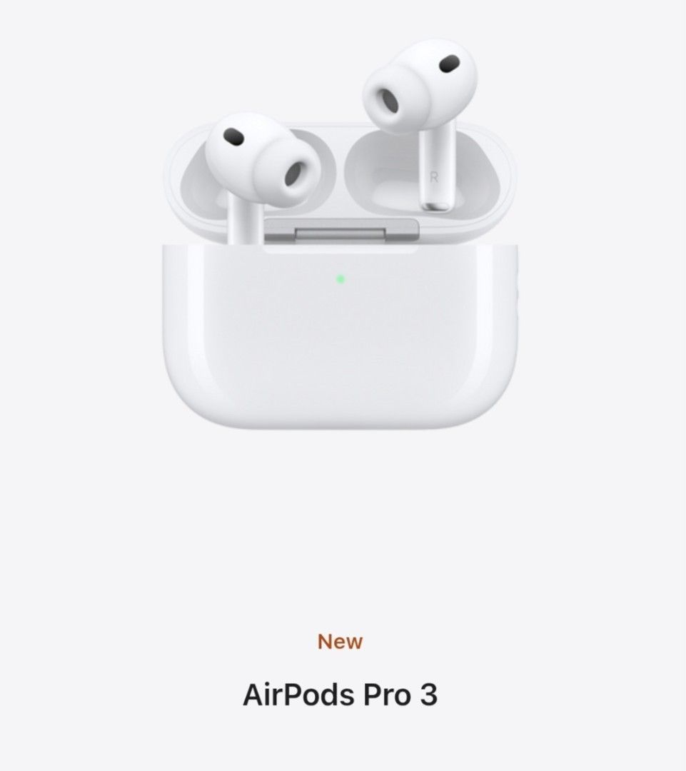 New Apple AirPods Pro 3rd Generation