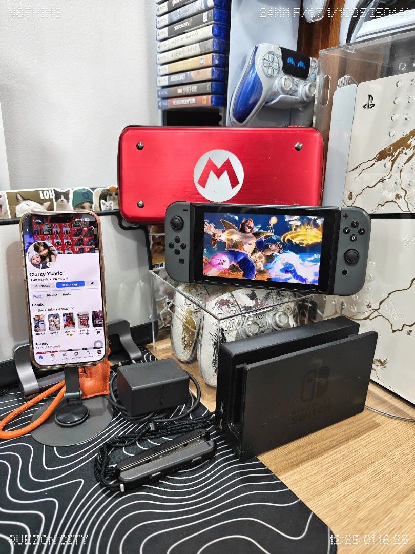 Nintendo Switch V2 with Free Games (Category: Nintendo) located in Manila. Submitted by nswitchgear (Listing ID 1421322193, Image 2). Description: Nintendo Switch V2 with Free Games 8,499 FREE acess to my Paid games Legit purchase not Jailbreak. Used item but in Good/Best condition Can give 7 Days personal Warranty for peace of mind. -Doon po tayo sa kaya tayong issupport, dont settle for less. Any of my Digital PAID Shared Games can be reinstall
