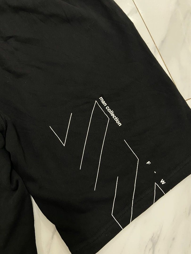 Off-White Unfinished Sweatshorts (Category: Shorts) located in Borongan. Submitted by thrivory.ph (Listing ID 1421389899, Image 2). Description: Small Free waist 19" Length 12" Hem Bnew Condition (10/10 Color rate) No issue.