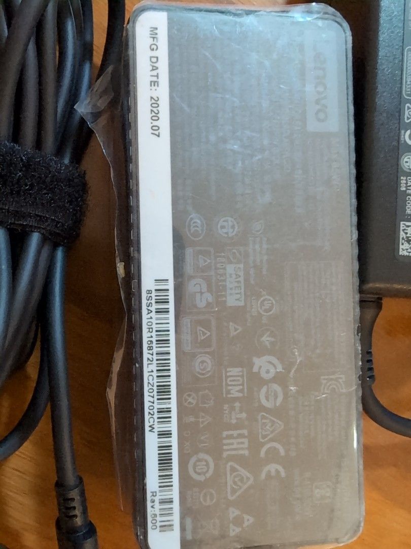 Original Lenovo Laptop Charger 65W with USB-C