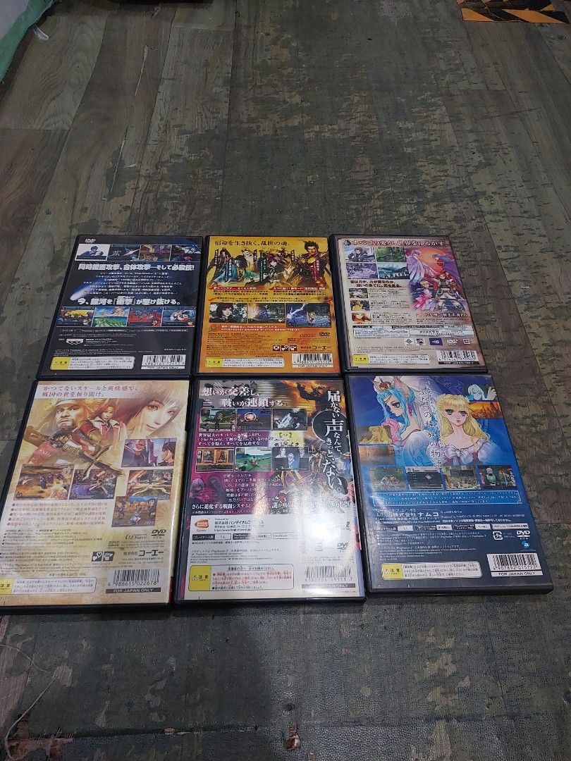 PlayStation 2 Games Bundle (Category: PlayStation) located in Quezon City. Submitted by jpnvintageonline (Listing ID 1421316962, Image 2). Description: - PlayStation 2 game bundle. - Includes:.hack//G.U., Tales of Rebirth, Dynasty Warriors 2. - All games are in Japanese. - Original cases and game discs included..