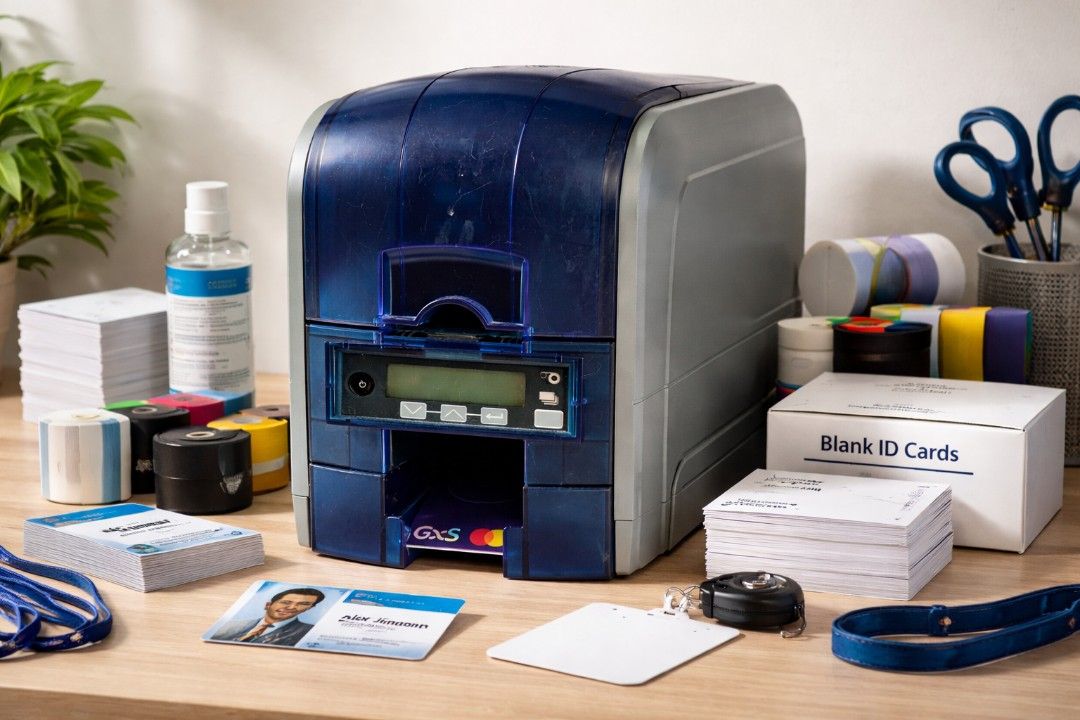 ID Card Printer - Polaroid P4000S, Computers & Tech, Printers, Scanners ...