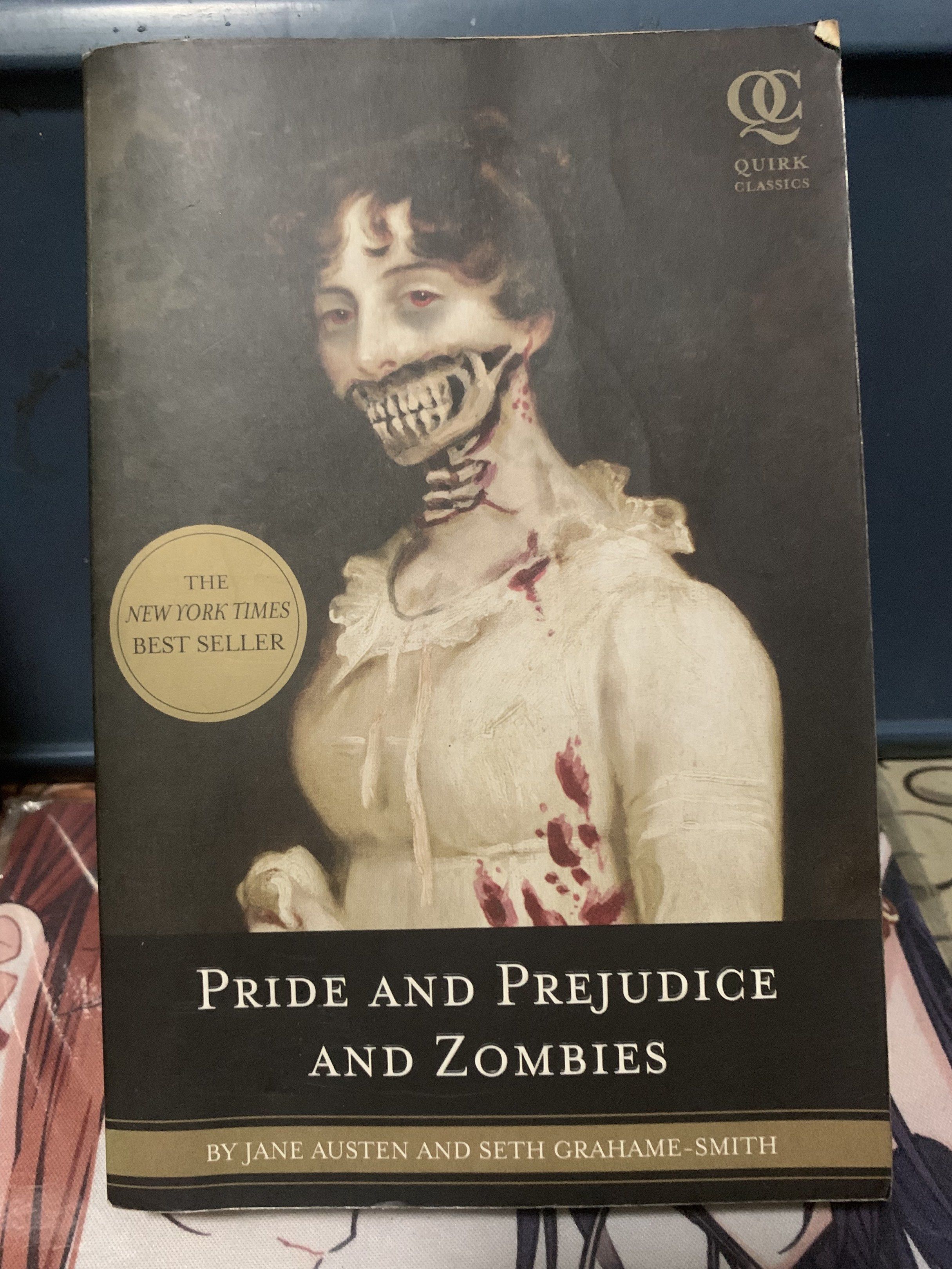Pride and Prejudice and Zombies - Quirk Classics (Please see description) (Category: Storybooks) located in Manila. Submitted by inari05 (Listing ID 1421333082, Image 1). Description: -Asking 130 -Sf charged to buyer -Good condition -Still readable rfs:Not using Payment:Gcash.