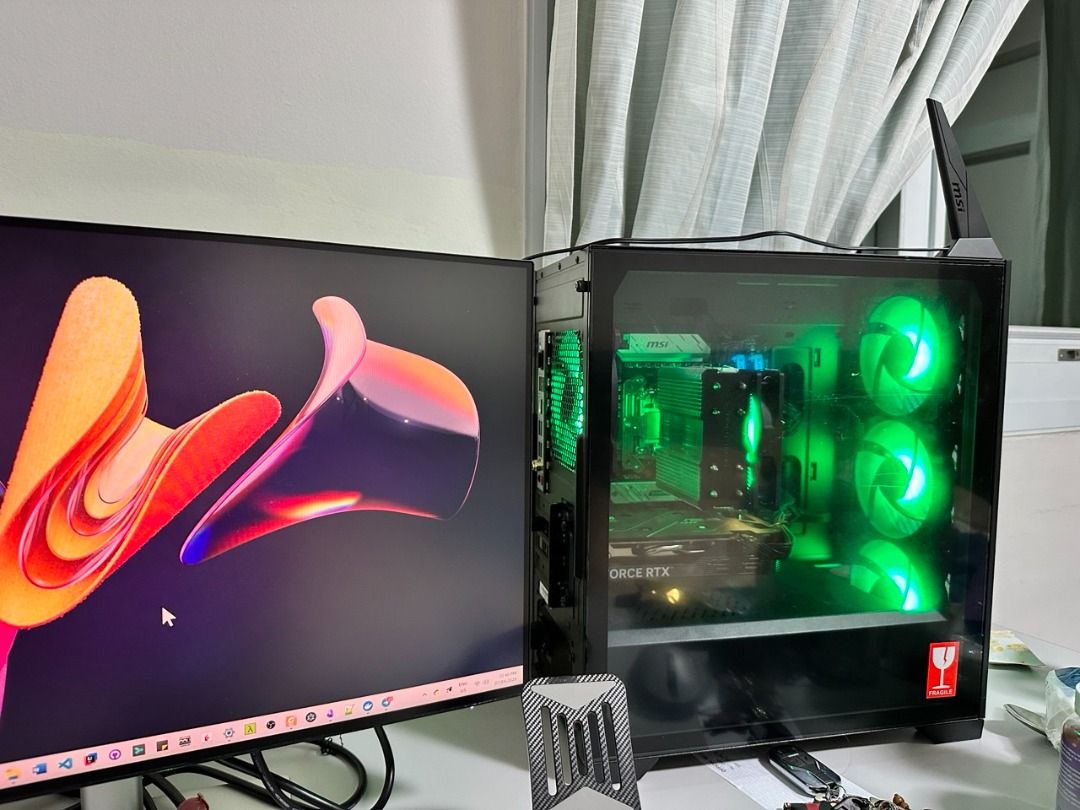 RTX 4060 Ryzen 5 7600 Gaming PC 32GB RAM 1TB SSD Graphics Card ...