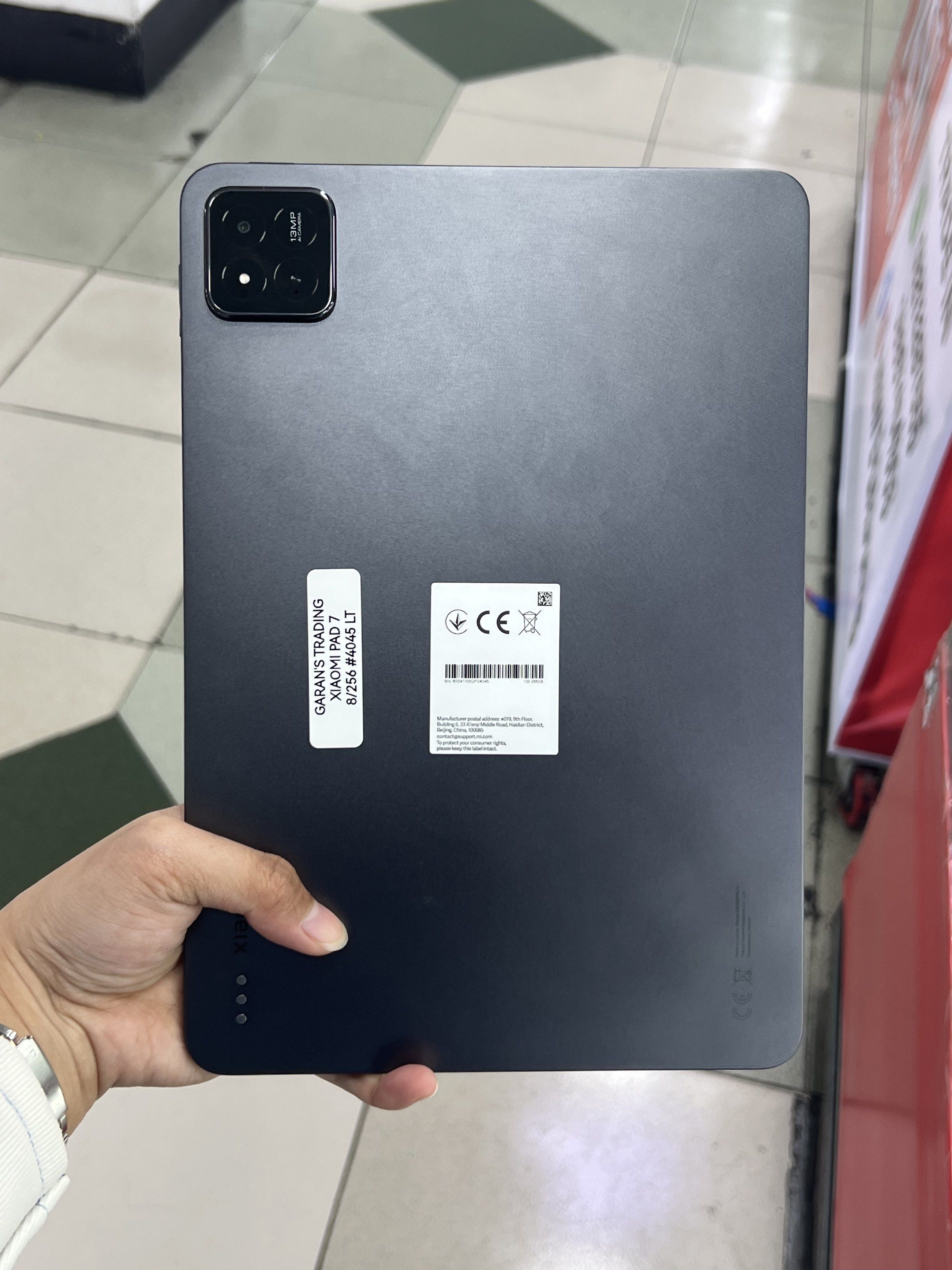 XIAOMI PAD 7 8/256GB NO ISSUE (Category: Android) located in San Juan City. Submitted by ainahgadgetsshop (Listing ID 1421296069, Image 1). Description: FEBRUARY 2026 STALL #: XB-07 FOR SALE | TRADE / SWAP PASS SA MGA SCAMMERS / THIRD PARTY (RFS: Buy and Sell) XIAOMI PAD 7 8/256GB WIFI ⬇️DETAILS⬇️ •8/256 GB (Other storage is also available) •Black (Other color is also available but price may vary) •NTC Variant •95% Smooth •Truetone Working •No Hi