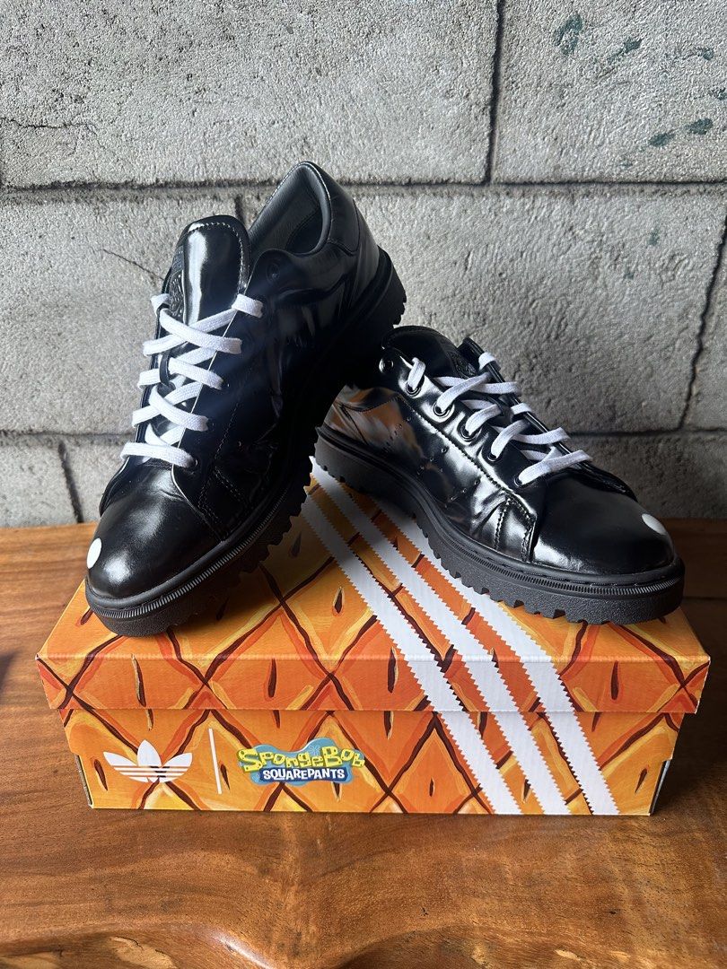 Adidas x SpongeBob SquarePants Sneakers (Category: Sneakers) located in Silang. Submitted by juscap (Listing ID 1421618198, Image 1). Description: ADIDAS STAN SMITH FREIZEIT SPONGEBOB SHOES SIZE 10 Selling my ADIDAS STAN SMITH FREIZEIT SPONGEBOB SHOES in US size 10 Comes with everything included in the package: - Unused extra shoe laces - Spongebob Driver’s License Only used once and still in great condition RFS: Need funds Preferably meet-up at:
